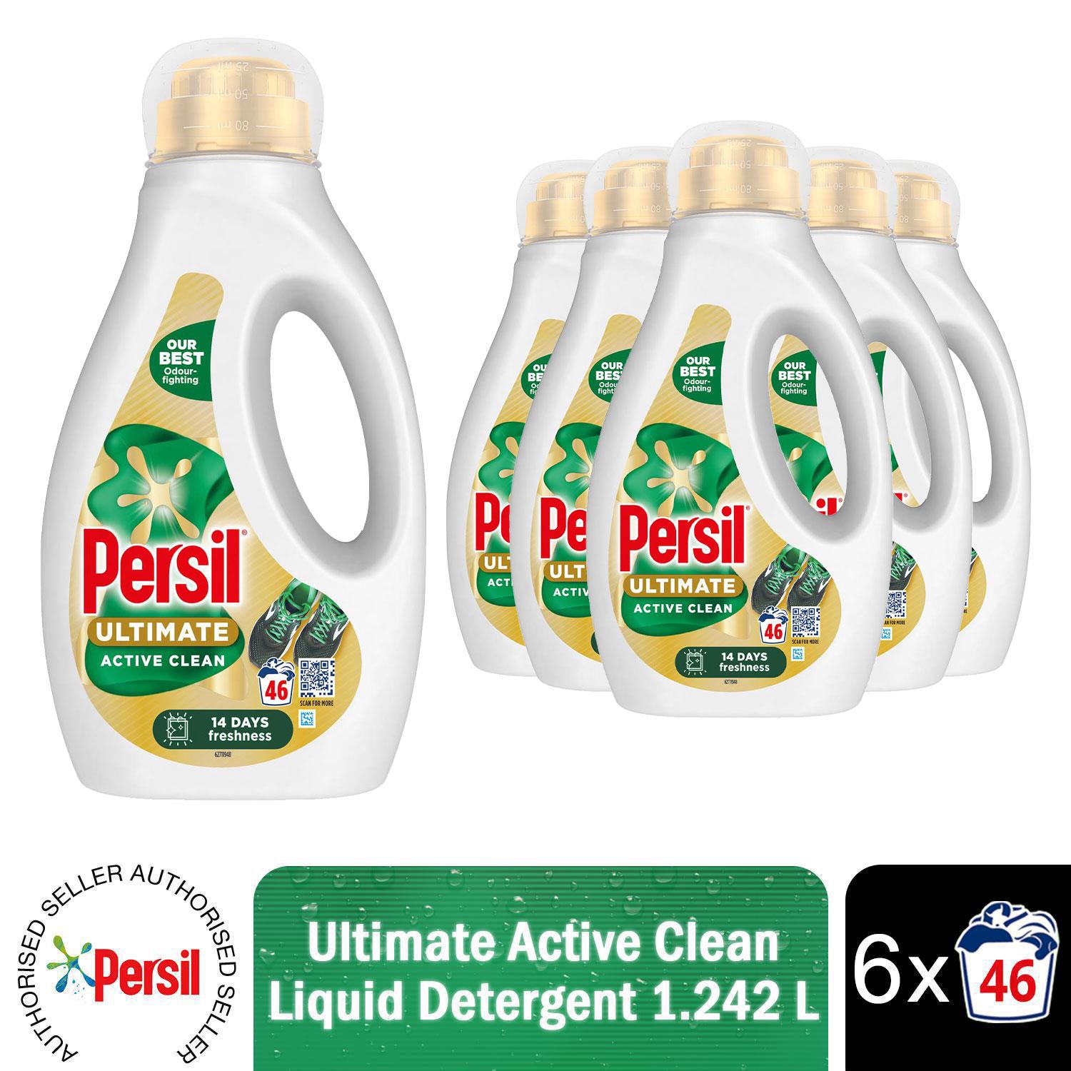 Persil Ultimate Liquid Detergent Stain Removal 46W 1.242 L, Select Type & Pack - Picture 162 of 203
