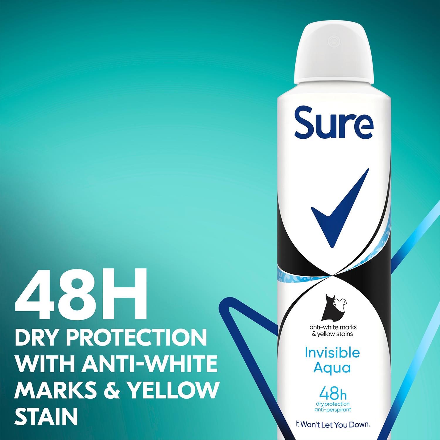 Sure Women Motion Sense Antiperspirant Deodorant, 3 Pack, 150ml - Picture 33 of 56