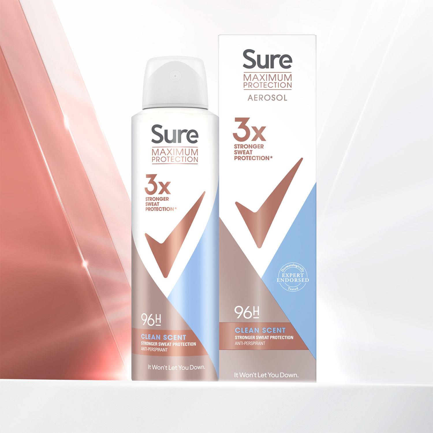 Sure Women Anti-Perspirant 96H Maximum Protection Deo 150ml, Select Scent & Pack - Picture 42 of 200