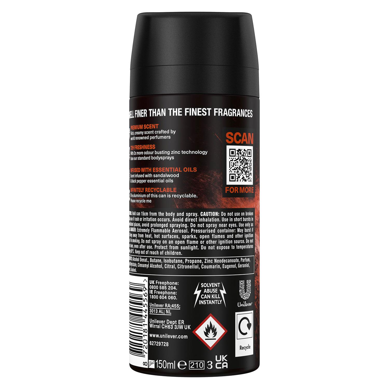 Lynx Fine Fragrance Collection 72H Fresh Premium Deodorant Body Spray, 24x 150ml - Picture 53 of 66