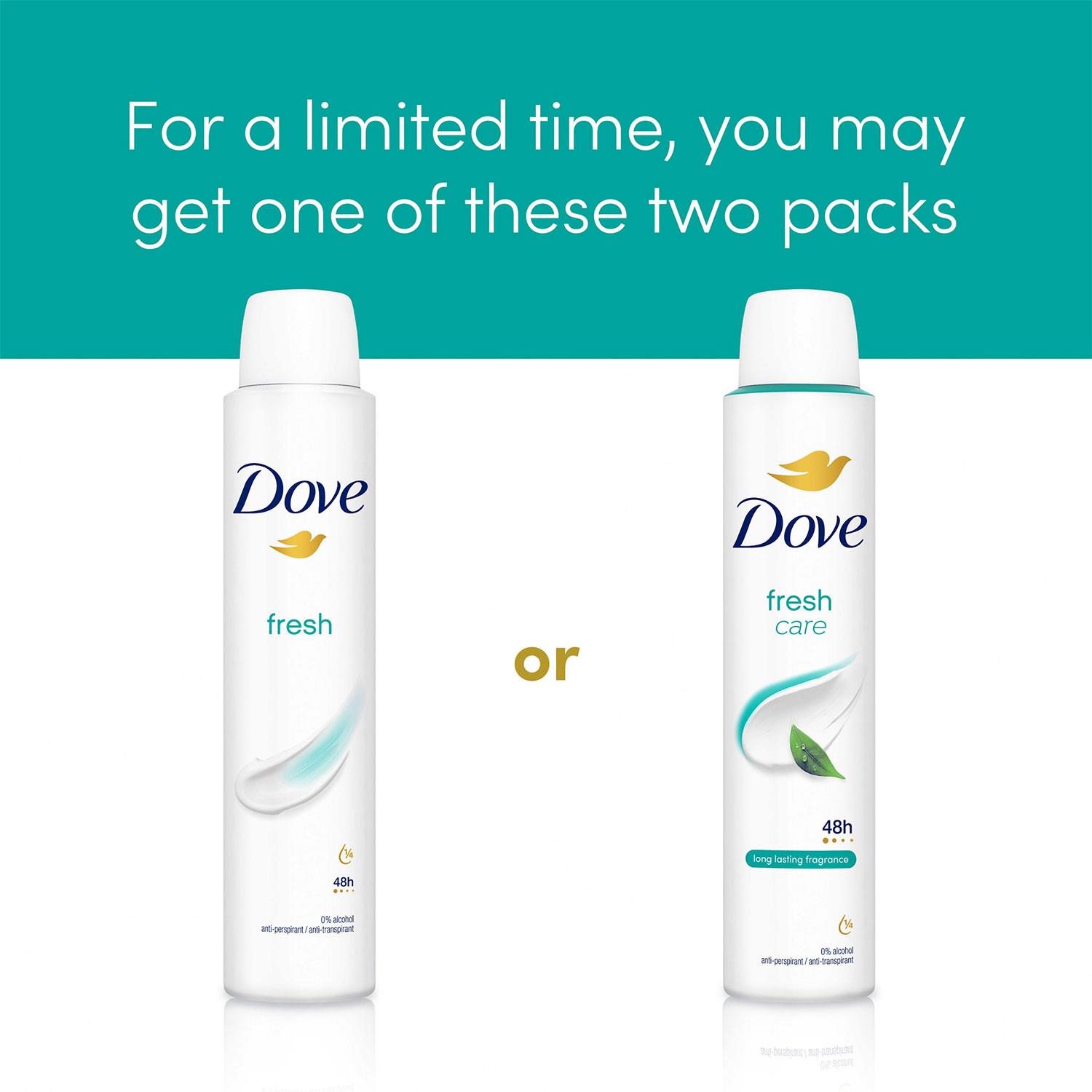 Dove Anti-Perspirant with 48H Sweat Protection Deodorant Spray 200ml, 3 Pack - Picture 39 of 56