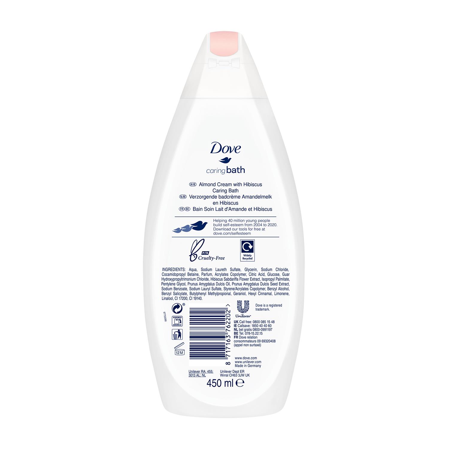 Dove Body Wash Moisturising Cream Caring/Pampering/Soothing 3x, 6x or 12x, 450ml - Picture 18 of 219