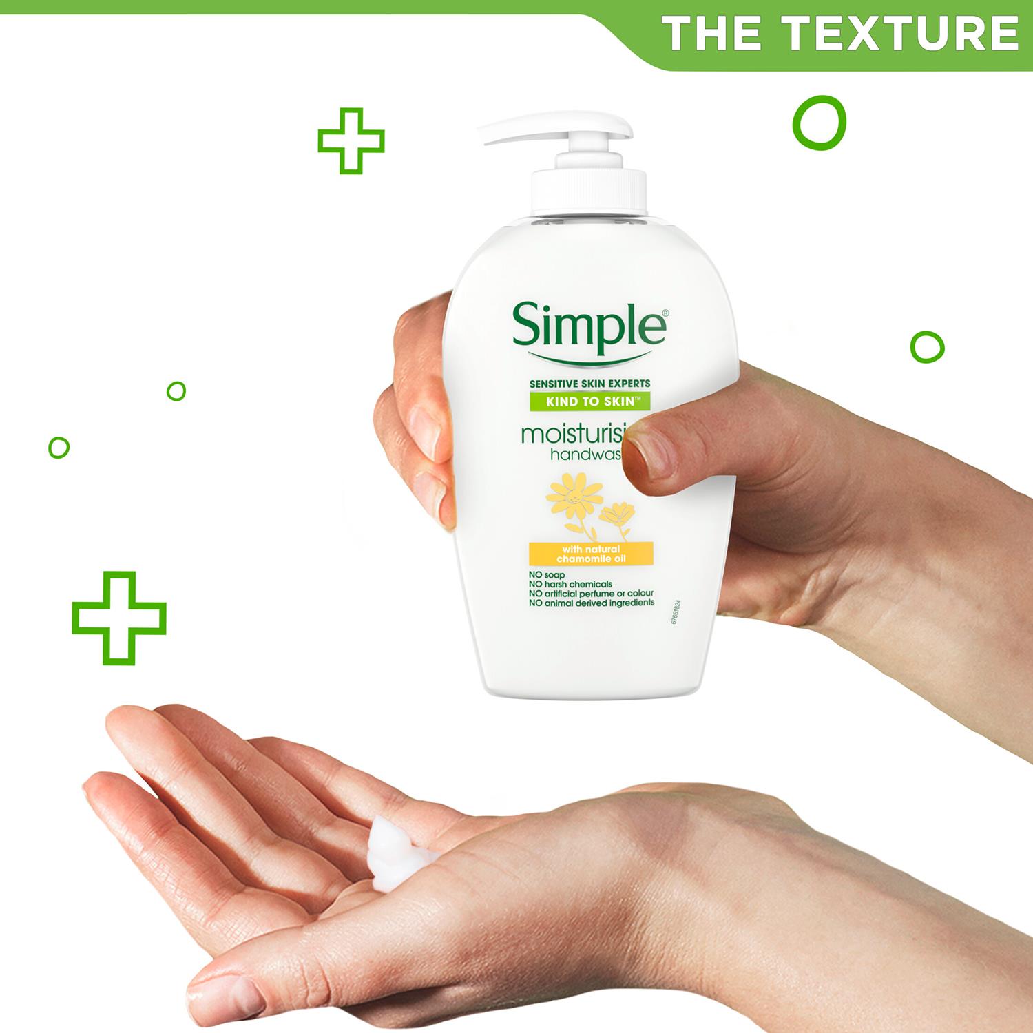 3xor6x 250ml Simple KindtoSkin Sensitive Skin Experts Hand Wash With Natural Oil - Picture 21 of 70