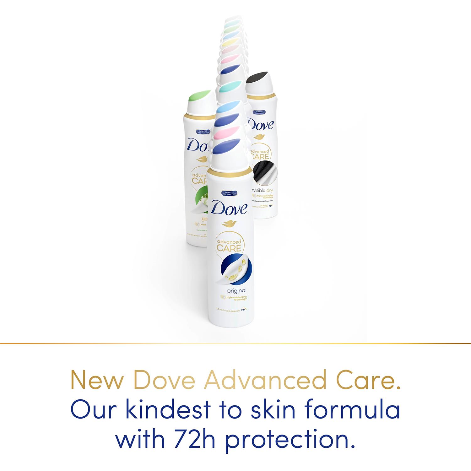Dove Advanced Care Antiperspirant 72H Protection Deodorant Spray for Women,200ml - Picture 27 of 370