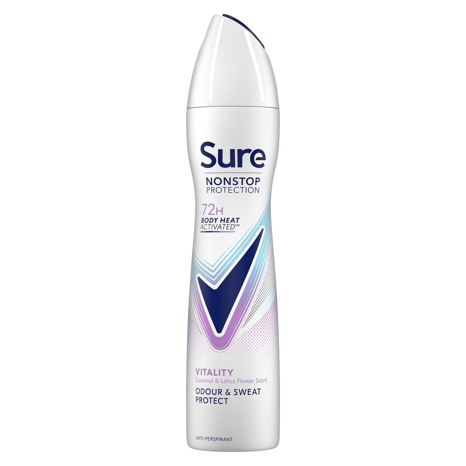 Sure Women Anti-perspirant 72H Nonstop Protection Deodorant, 250ml 6 Pack - Picture 89 of 90