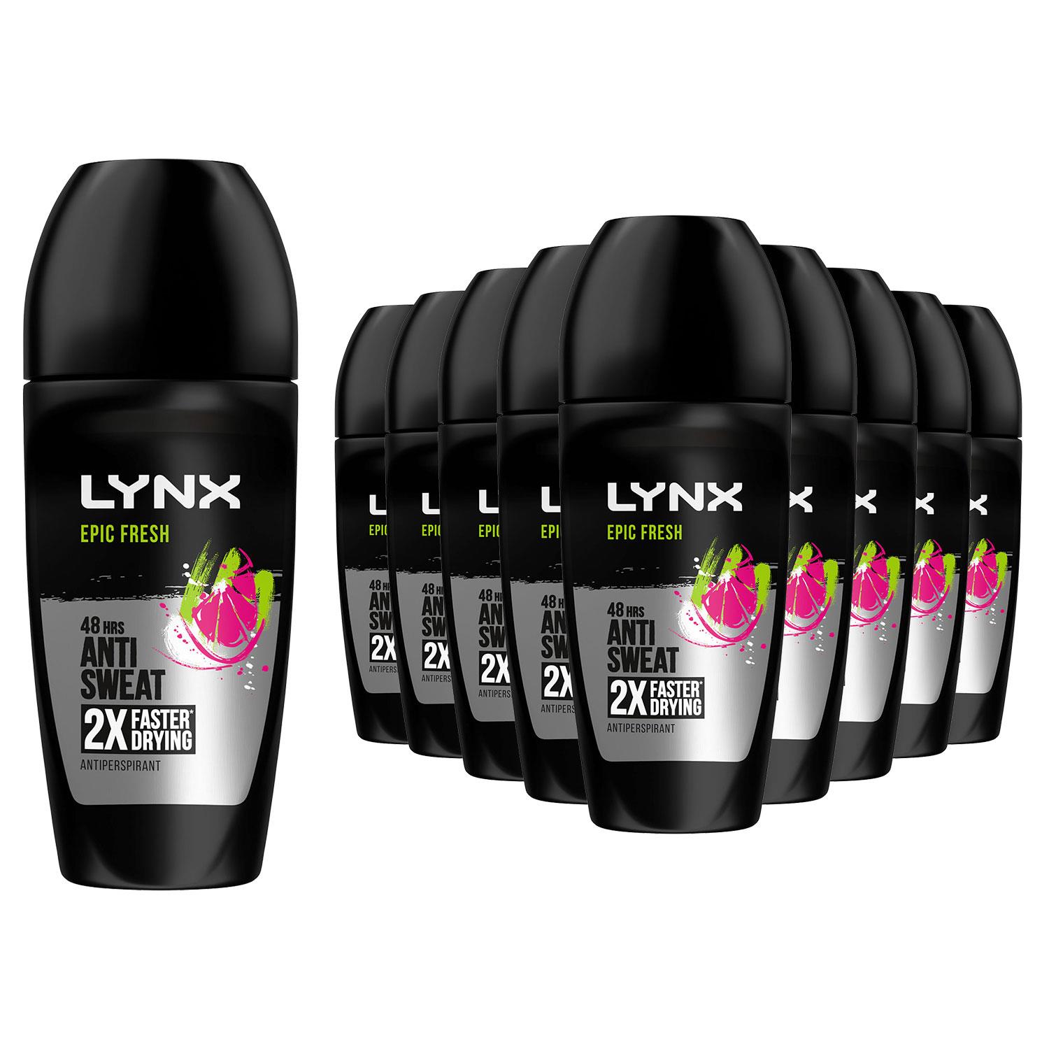 Lynx Africa, Epic Fresh or Sunset Fresh Anti-Perspirant Roll On 50ml, 36 Pack - Picture 29 of 31
