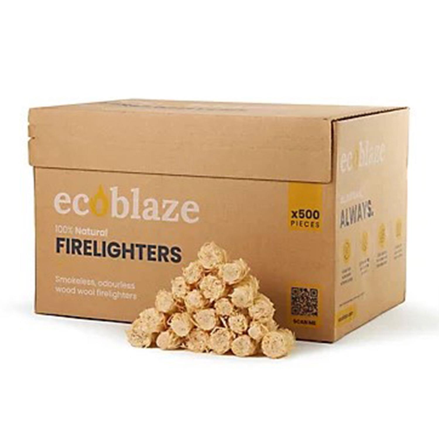 Encendedores naturales Ecoblaze lana de madera para horno de pizza, fogatas y chimeneas - Imagen 32 de 39