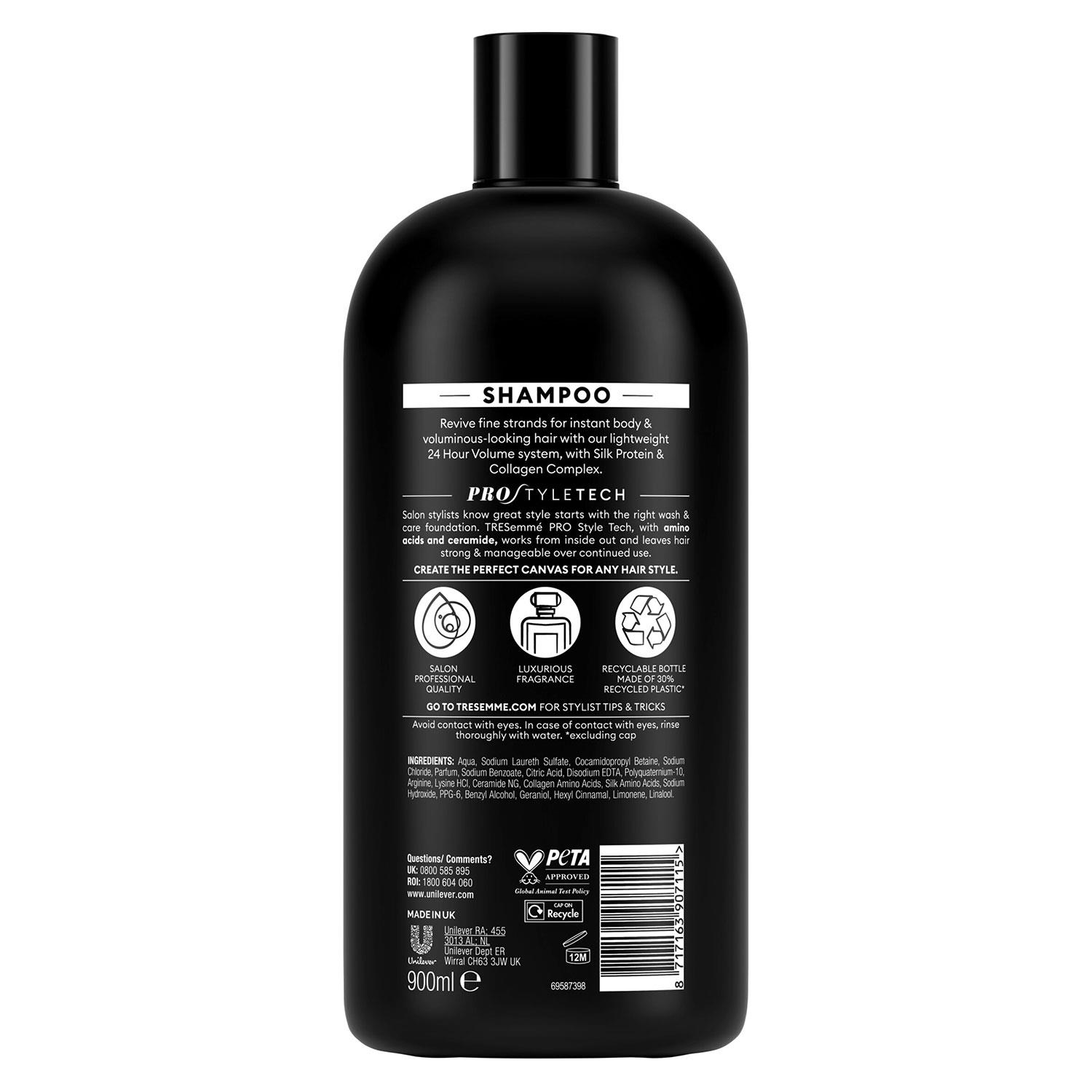 TRESemme 24 Hour Body volume Shampoo & Conditioner 900ml, Pack of 6 - Picture 25 of 43