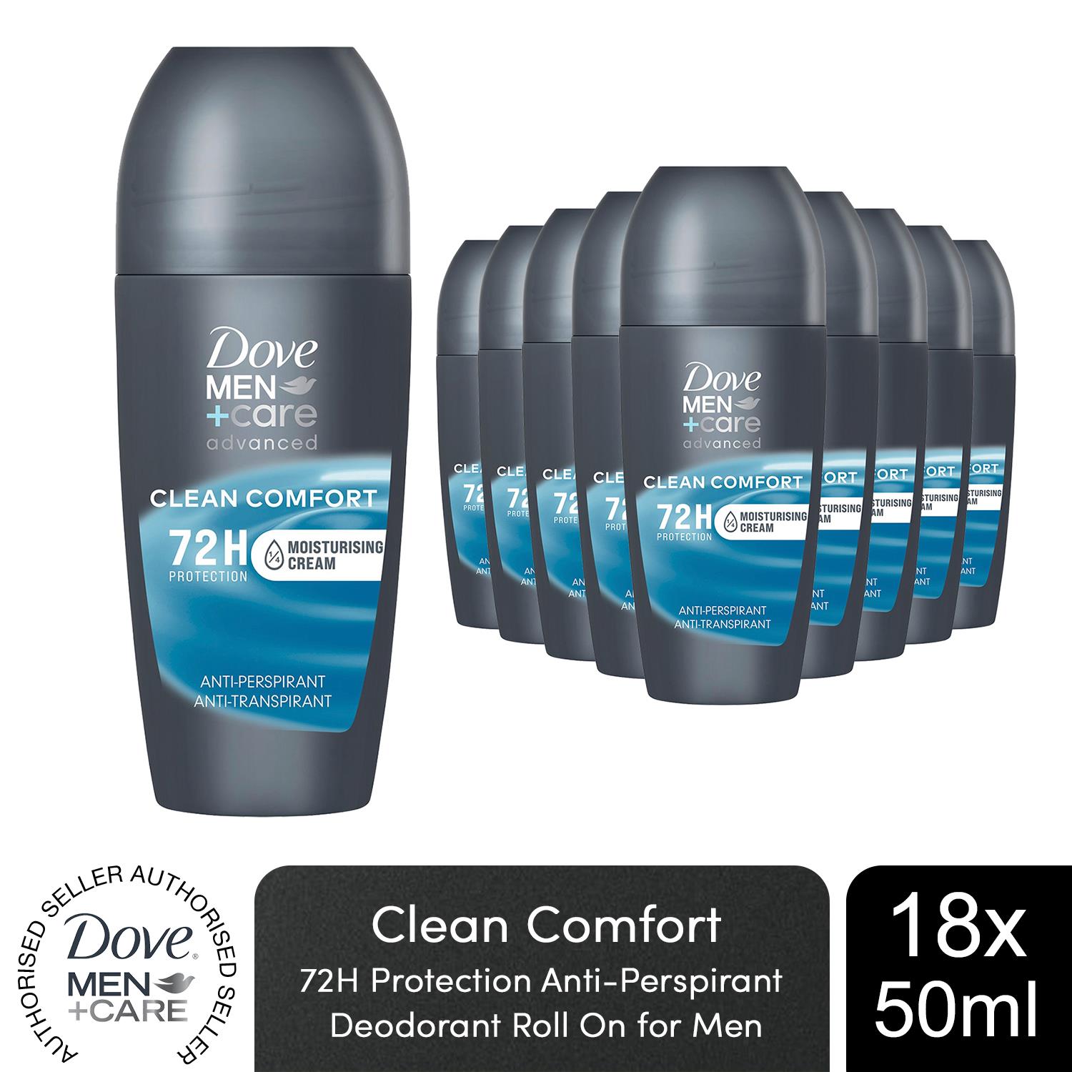 Dove Men+Care Anti-Transpirant mit 48H Schweißschutz Deo Spary, 18x50ml - Bild 21 von 34