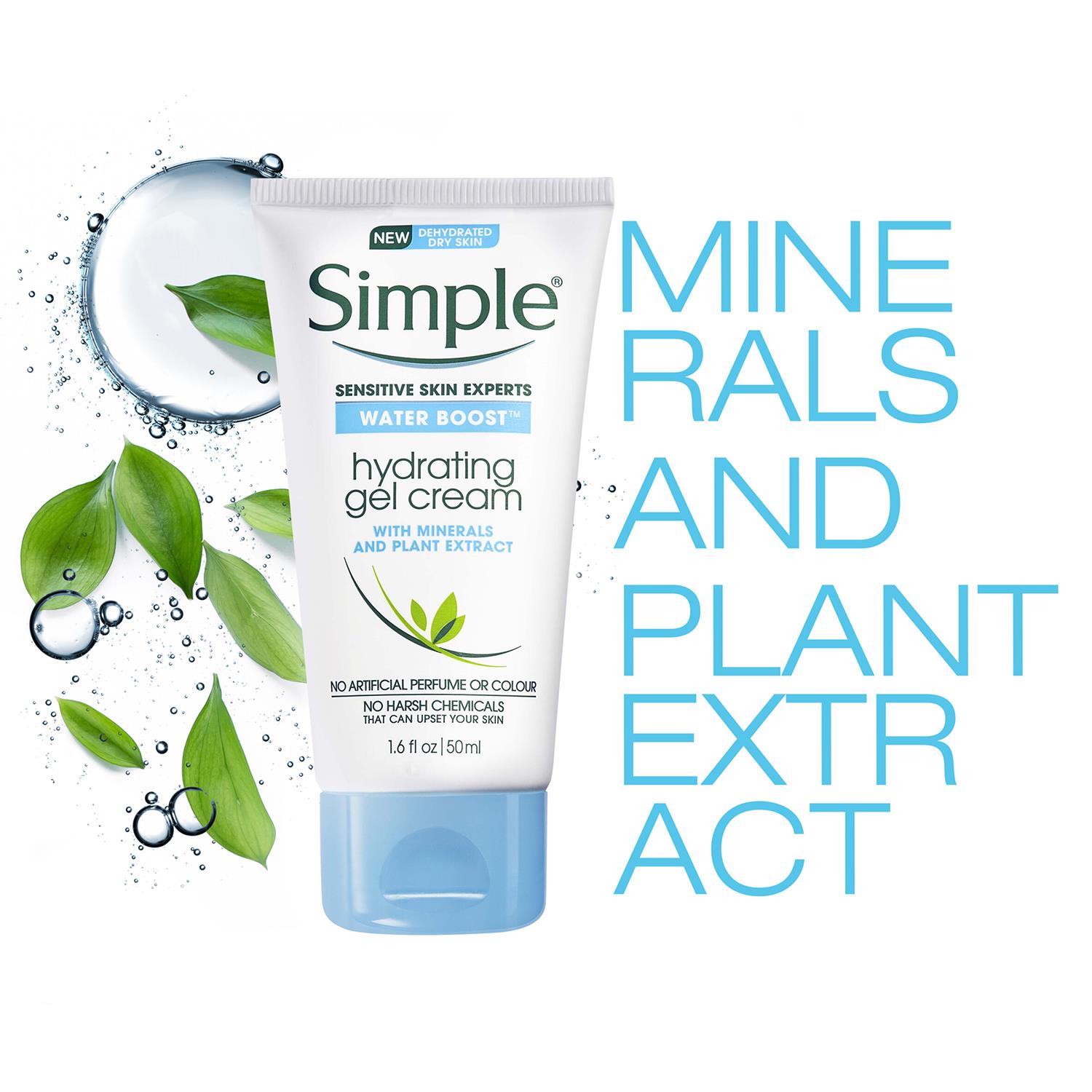 Simple Water Boost Hydrating Moisturisers, Cleanser & Face Mask For Dry Skin - Picture 12 of 89