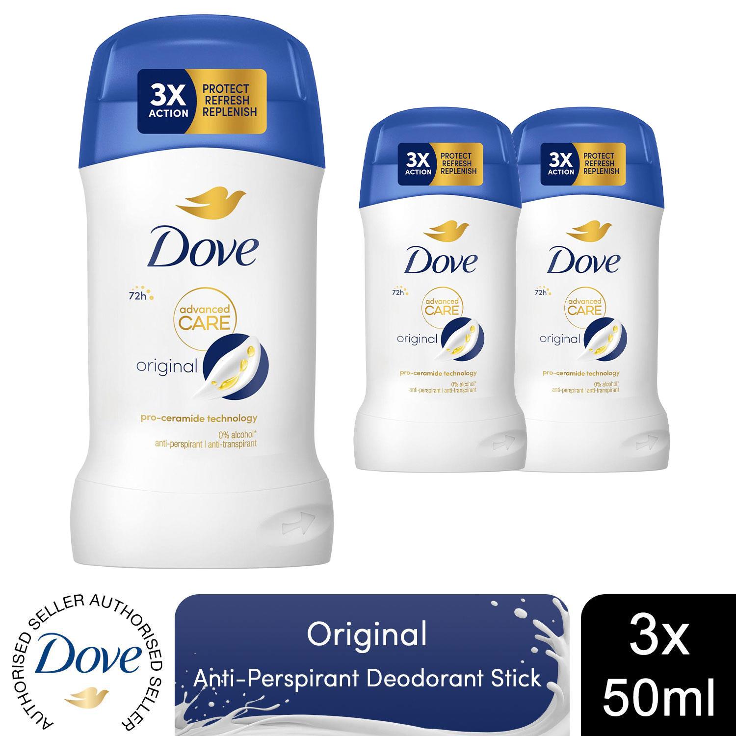 Dove Women Anti-Perspirant Deodorant Stick with 48H Sweat Protection, 50ml - Picture 29 of 141