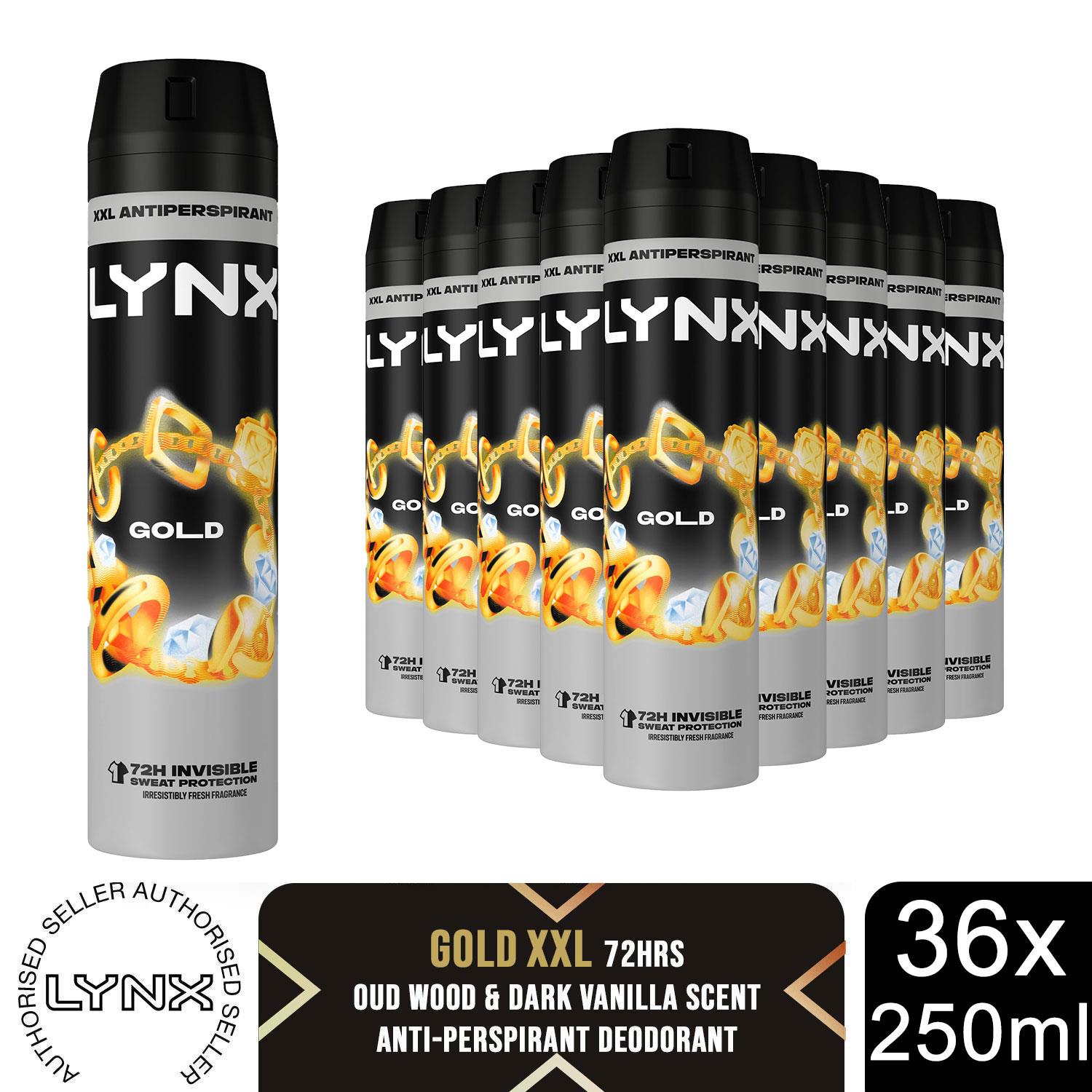 Lynx XXL Antitranspirant 72 Stunden Schweißschutz Deodorant Spray 250ml, 36er-Pack - Bild 43 von 79