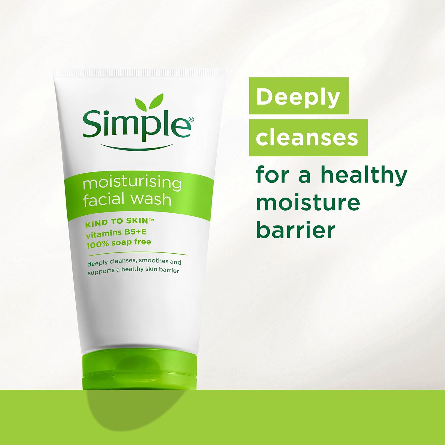 2x150ml Simple Kind to Skin Moisturising/Purifying FacialWash for Sensitive Skin - Picture 26 of 36