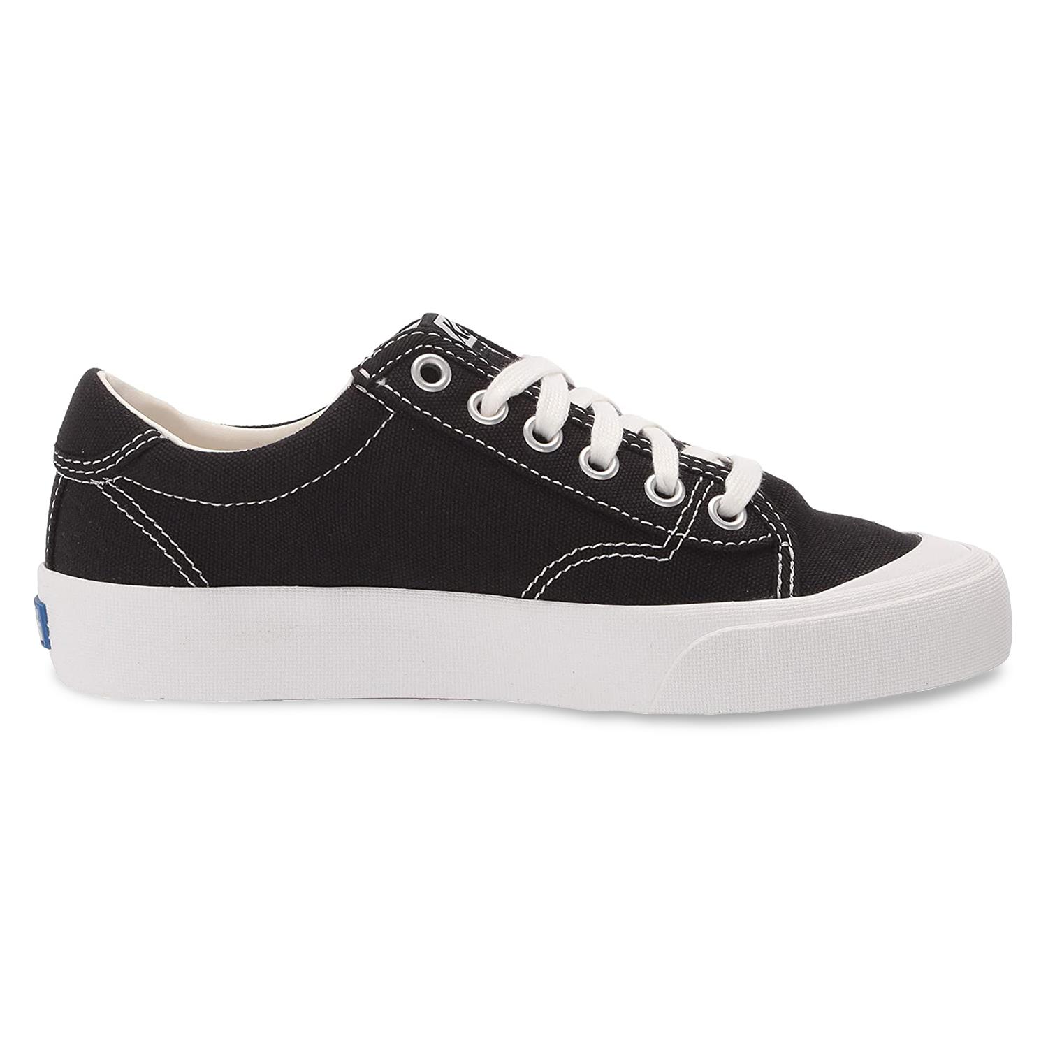 Keds Crew Kick 75 Núcleo Orgánico Lona Algodón Orgánico Negro WF64824, Talla Selecta - Imagen 20 de 20