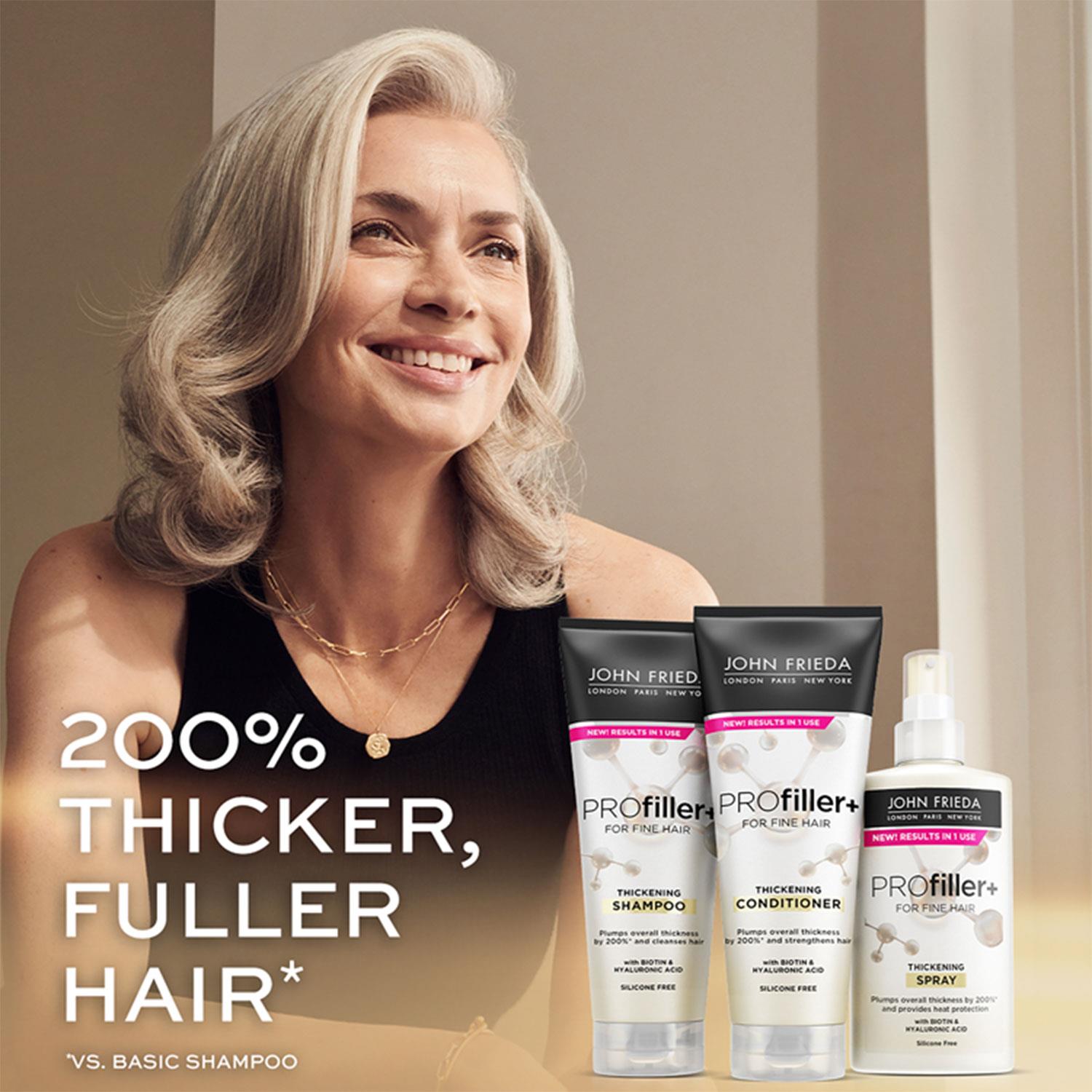 John Frieda Profiller+ Gama de Cuidado del Cabello - Champú, Acondicionador, Spray y Súper Líquido - Imagen 17 de 68