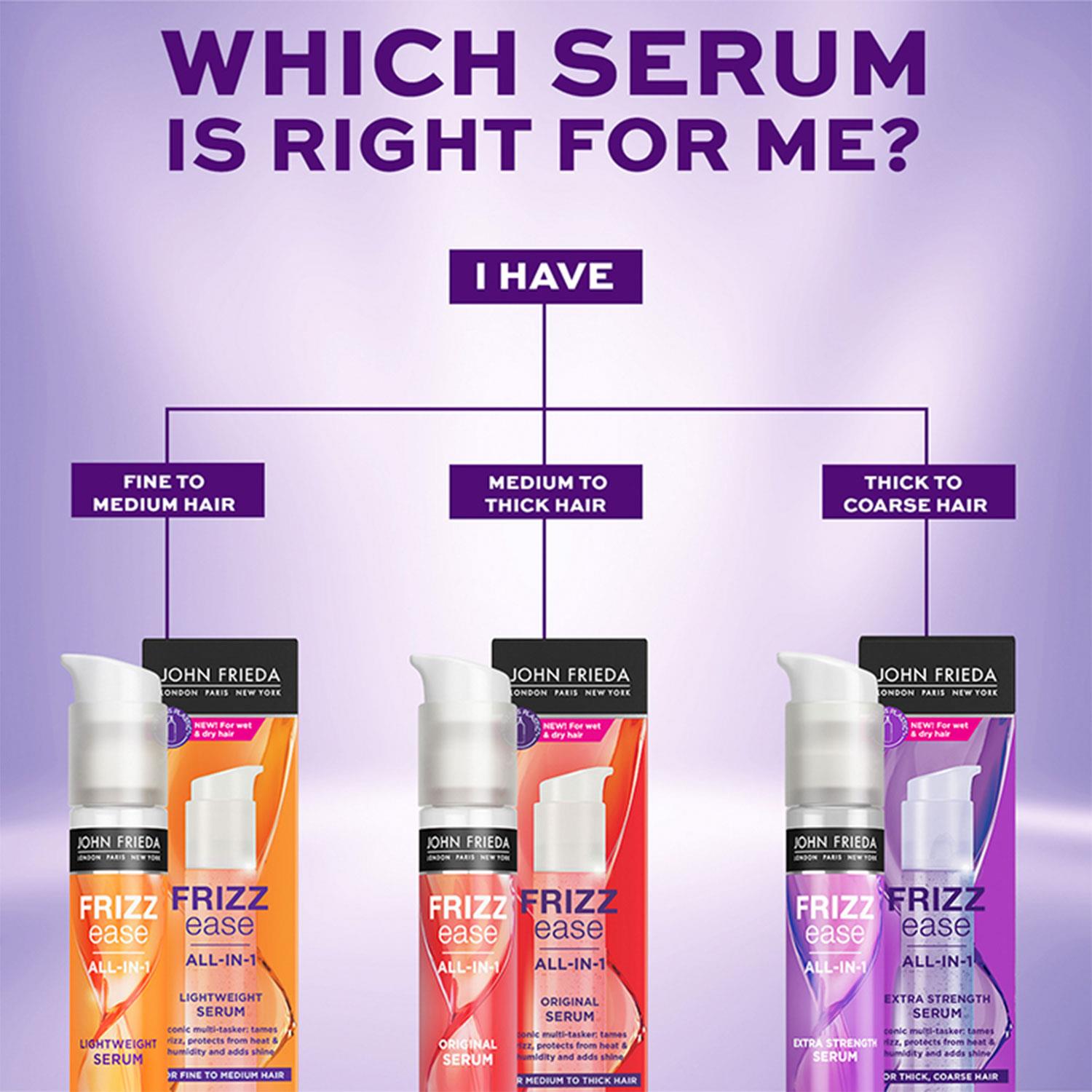 John Frieda Frizz Ease Haircare Range 3Day Glättungsspray & All-in-1 Serum - Produktbild 3