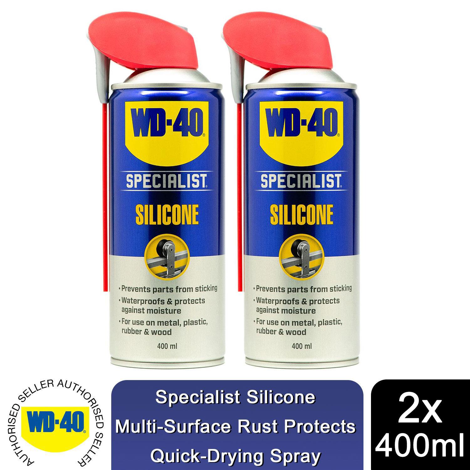 WD-40 Specialist Silicone Lubricant 400ml All-Weather Protection, Buy 1, 2 or 3 - Afbeelding 15 van 30
