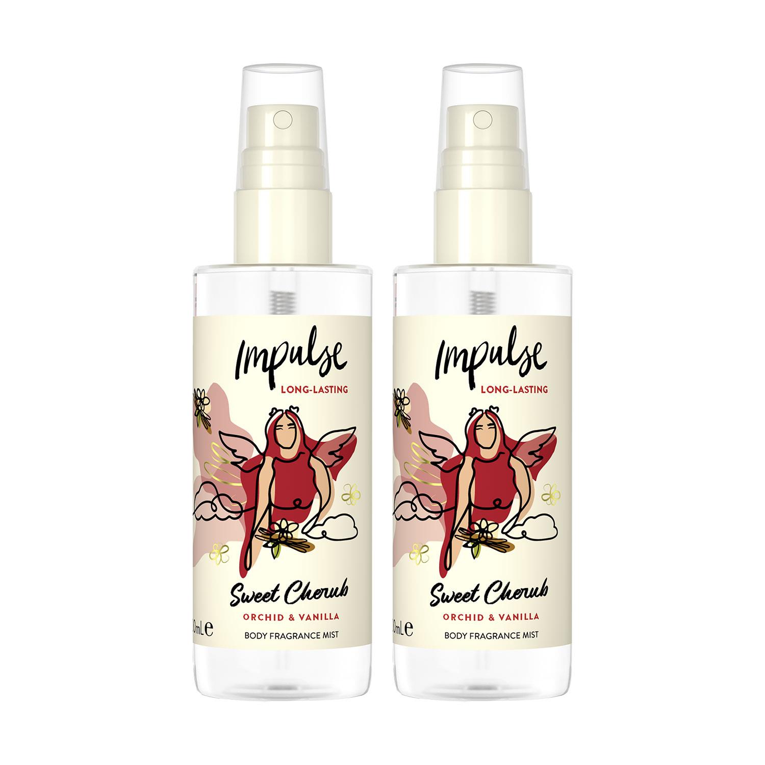 Impulse Body Mist with Long Lasting Fresh Fragrance Range for Women 2 Pack,100ml - Picture 61 of 61