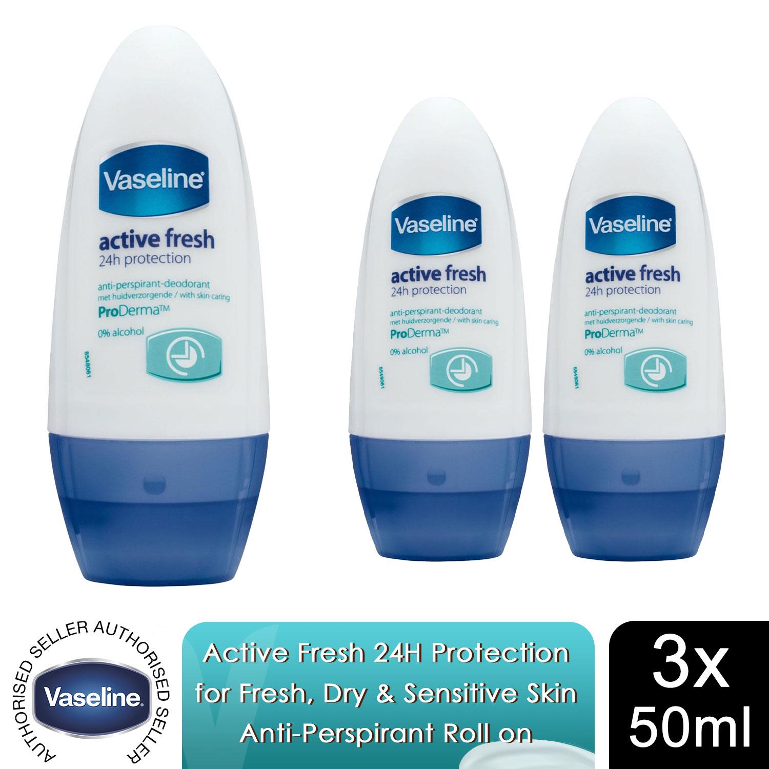 Vaseline Roll on & Anti-Perspirant for Fresh, Dry & Sensitive Skin, Pack 3 or 6 - Picture 26 of 78