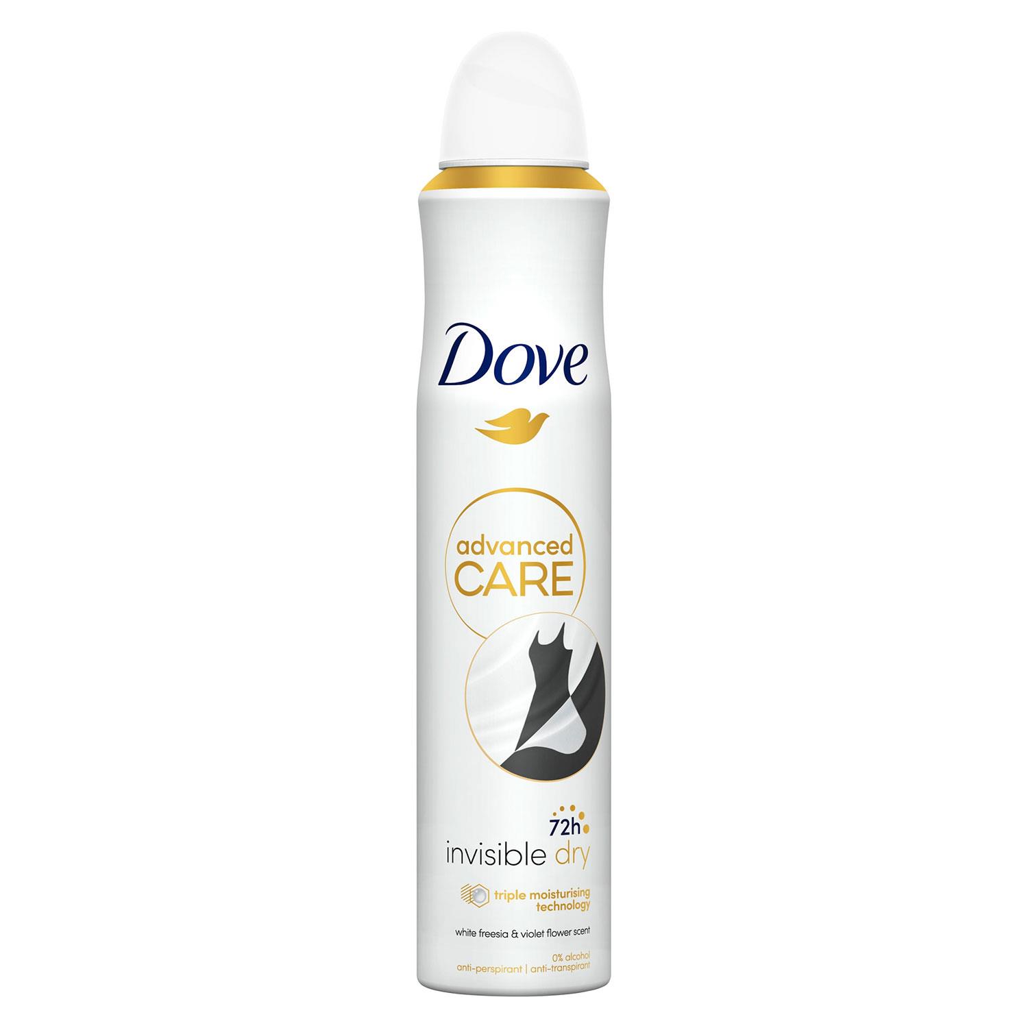 Dove Advanced Care Antiperspirant 72H Protection Deodorant Spray for Women,200ml - Picture 94 of 370