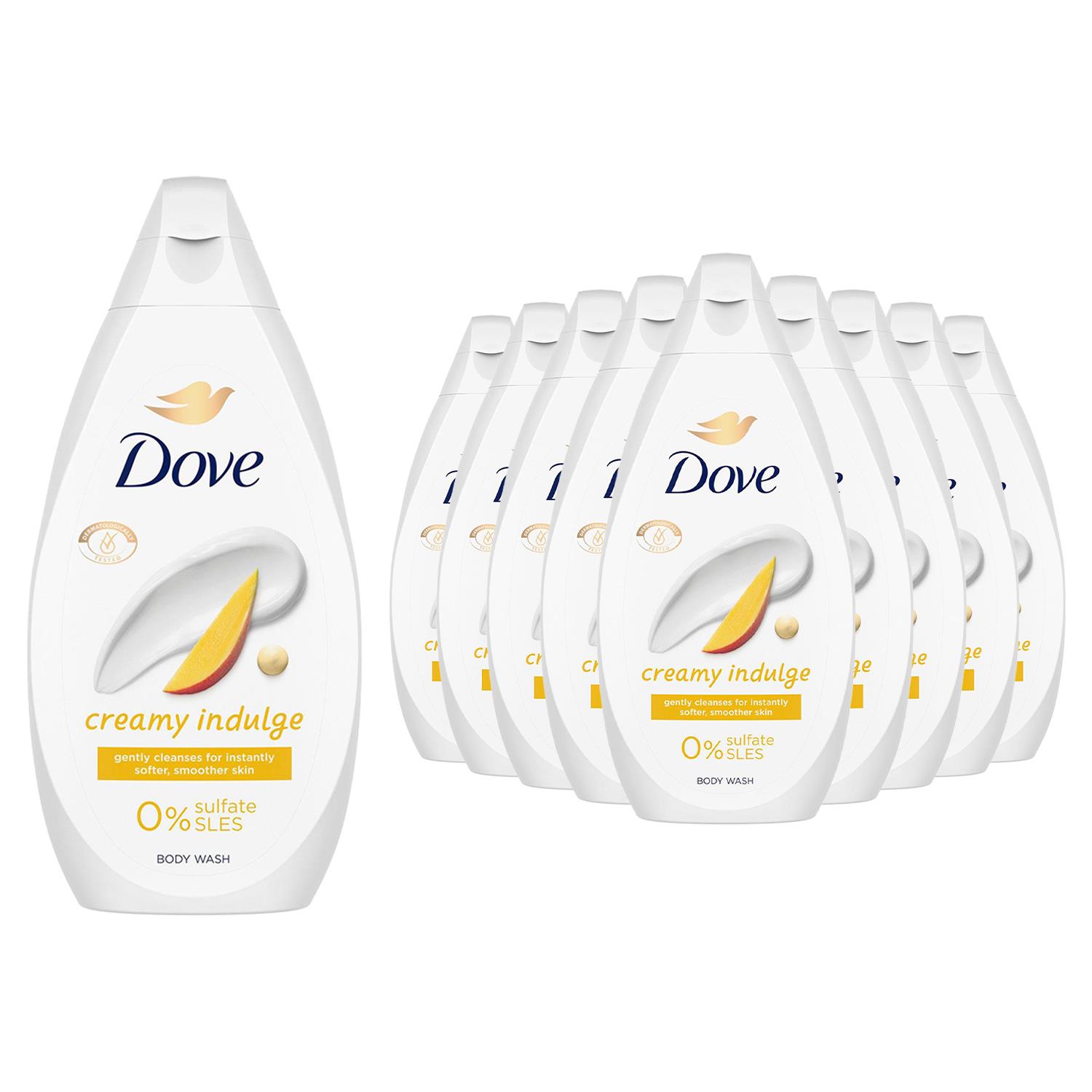 Dove Body Wash Moisturising Cream Caring/Pampering/Soothing 3x, 6x or 12x, 450ml - Picture 168 of 219