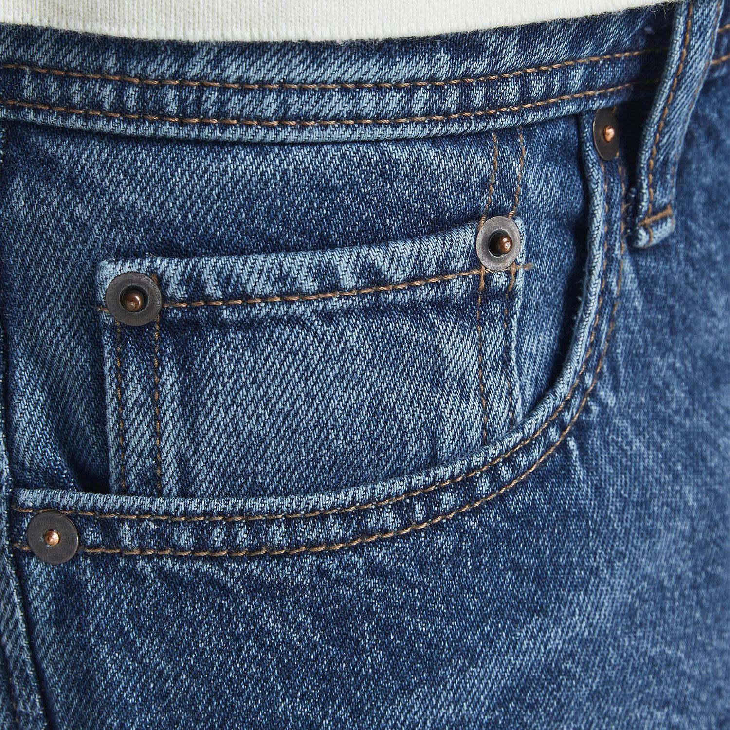 Pantalones de mezclilla azul Jack & Jones para hombre de ajuste cómodo - Imagen 63 de 66