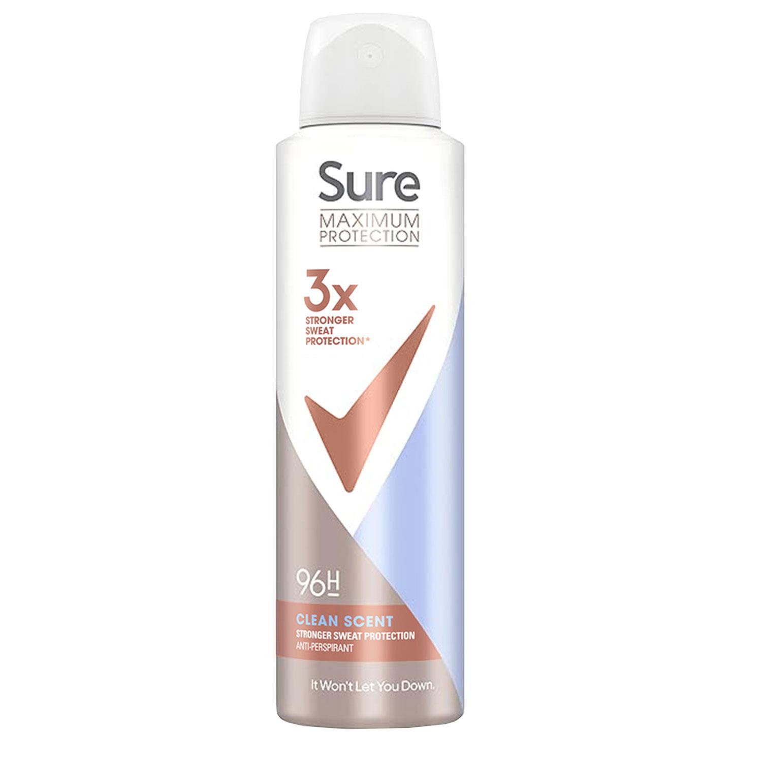 Sure Women Anti-Perspirant 96H Maximum Protection Deo 150ml, Select Scent & Pack - Picture 76 of 200