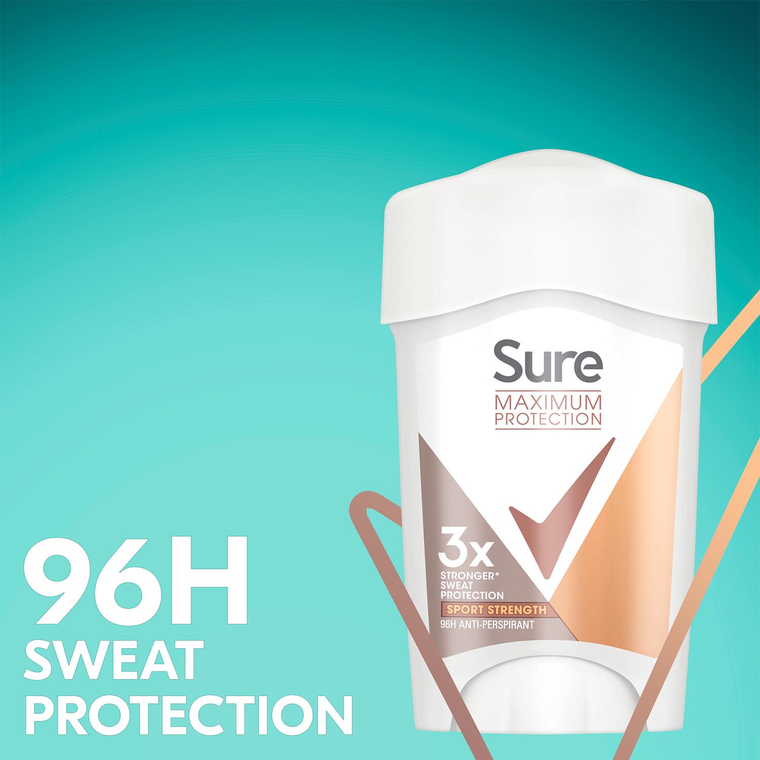 Sure Women Maximum Protection Anti-Perspirant Deodorant Cream, 45ml - Picture 136 of 142