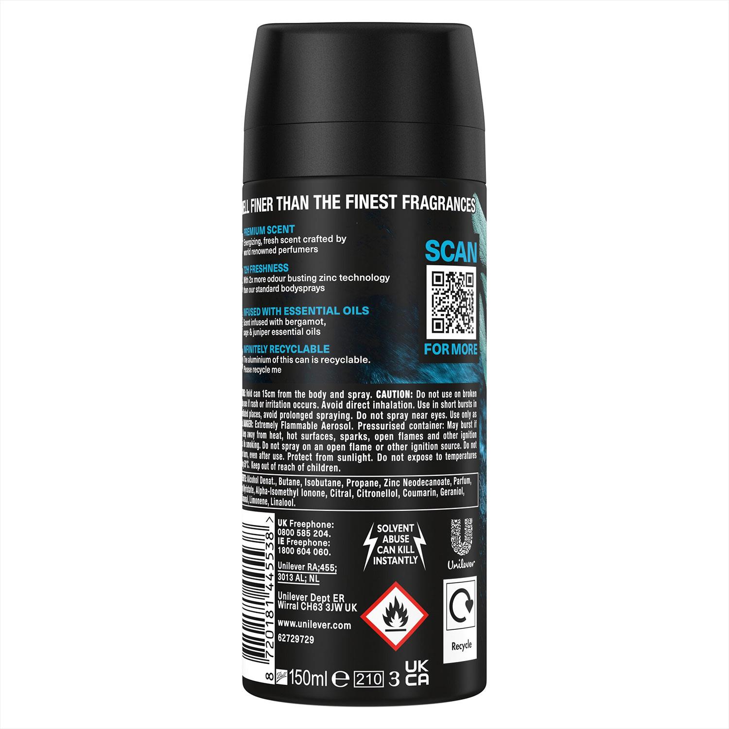Lynx Fine Fragrance Collection 72H Fresh Premium Deodorant Body Spray, 24x 150ml - Picture 20 of 66
