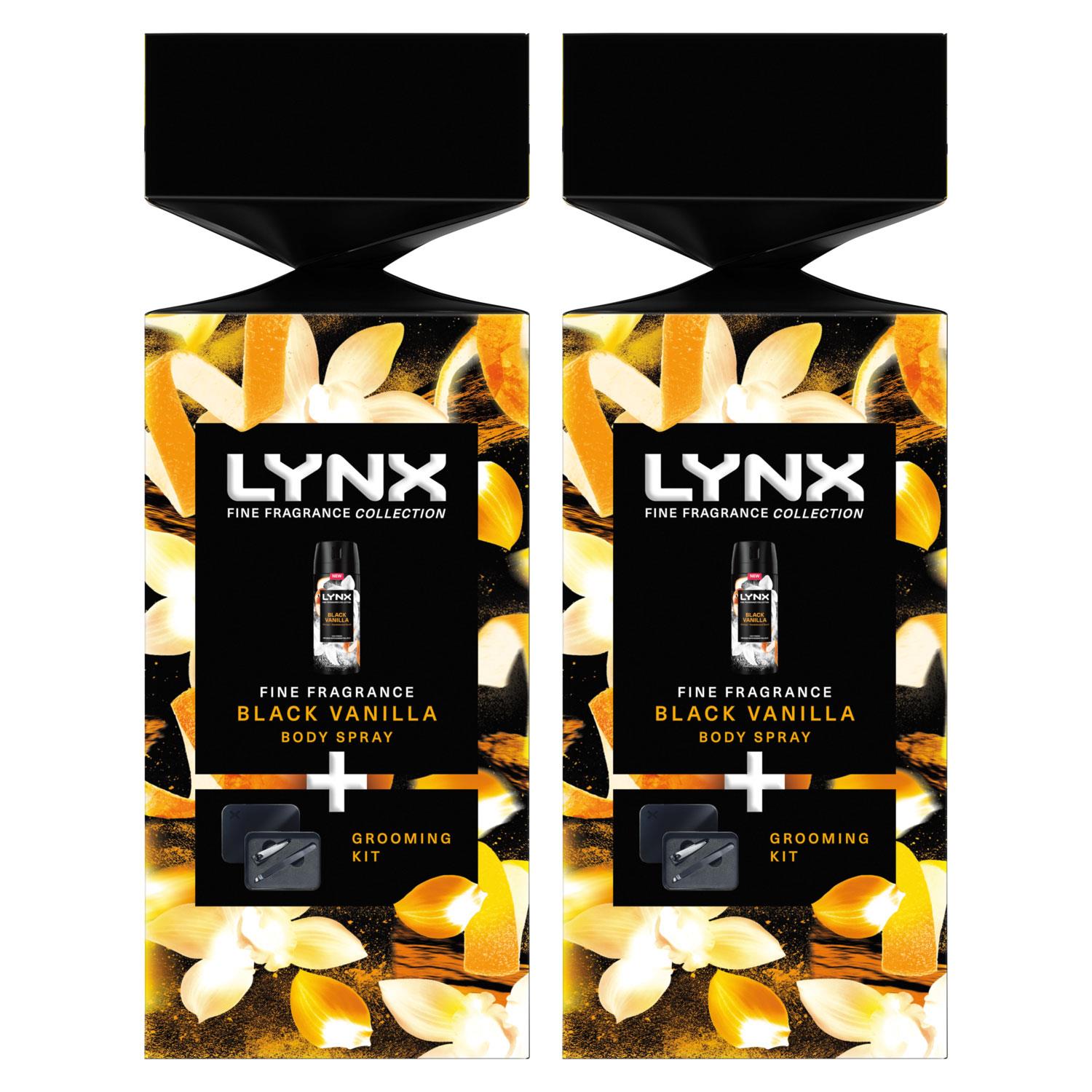 Lynx Fine Fragrance Black Vanilla Body Spray Gift Set for Him with Grooming Kit - Bild 22 von 36