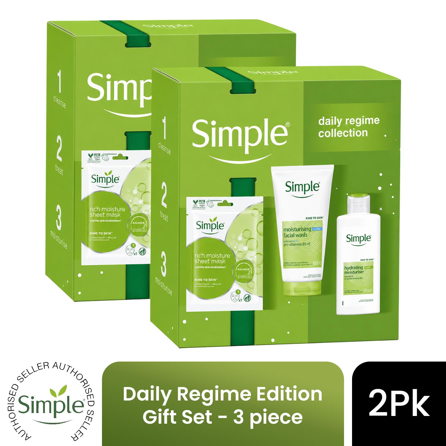 Simple Daily Regime Edition - Gift Set - 3 Piece | Size: 1 pack - Image 2