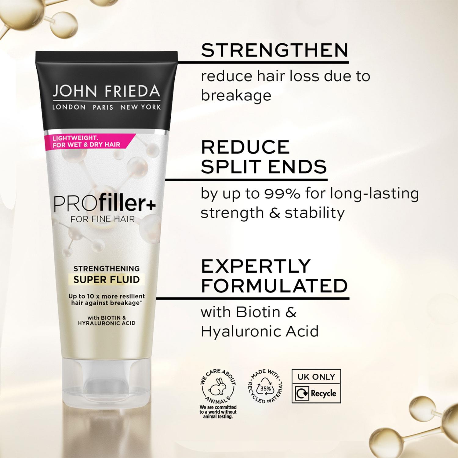 John Frieda Profiller+ Gama de Cuidado del Cabello - Champú, Acondicionador, Spray y Súper Líquido - Imagen 61 de 68