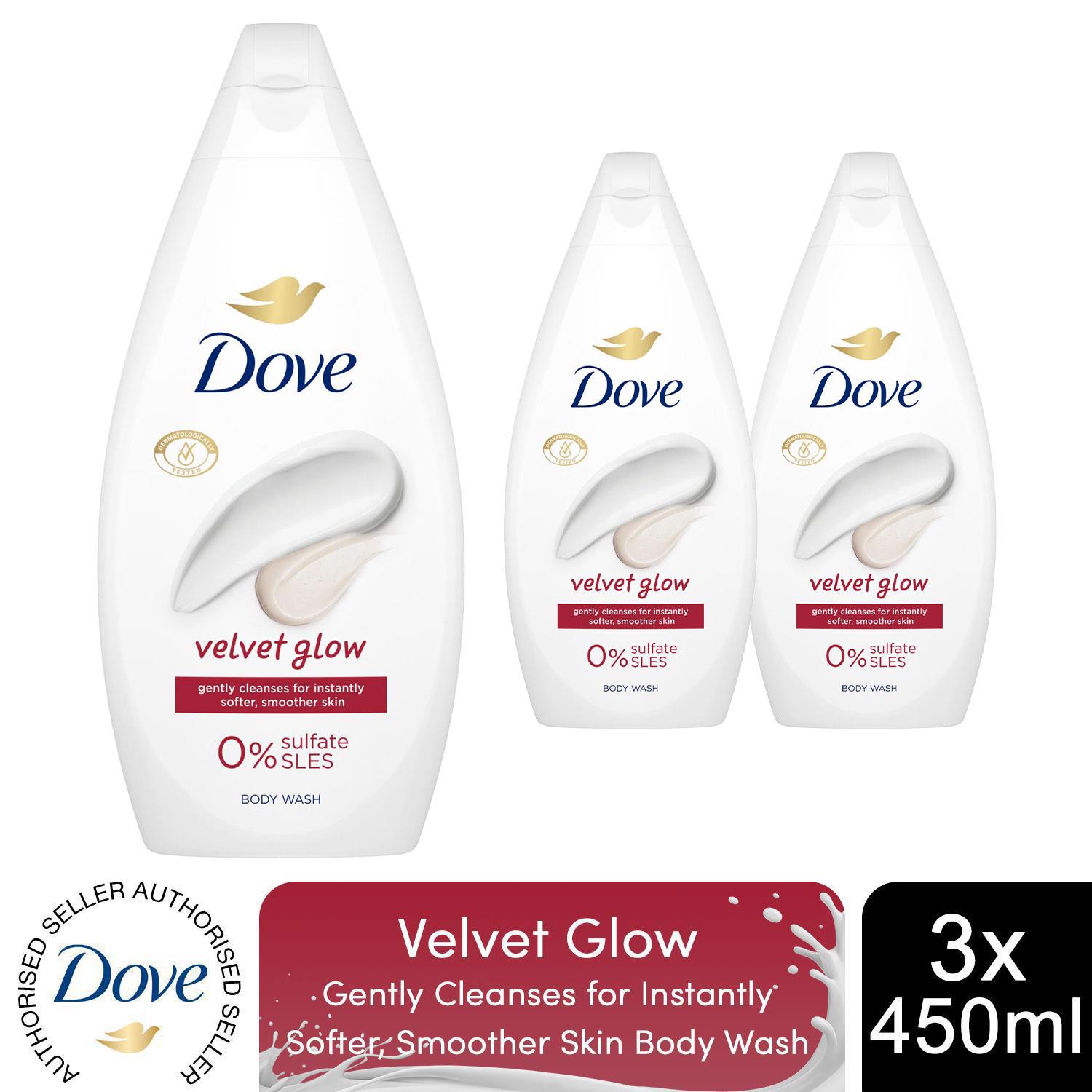 Dove Body Wash Moisturising Cream Caring/Pampering/Soothing 3x, 6x or 12x, 450ml - Picture 71 of 219