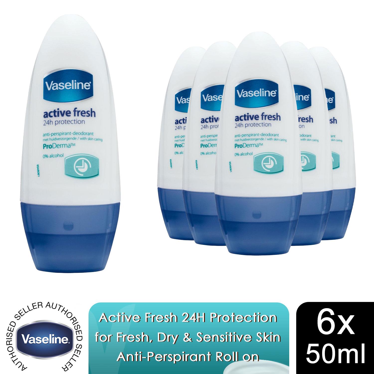 Vaseline Roll on & Anti-Perspirant for Fresh, Dry & Sensitive Skin, Pack 3 or 6 - Picture 61 of 78