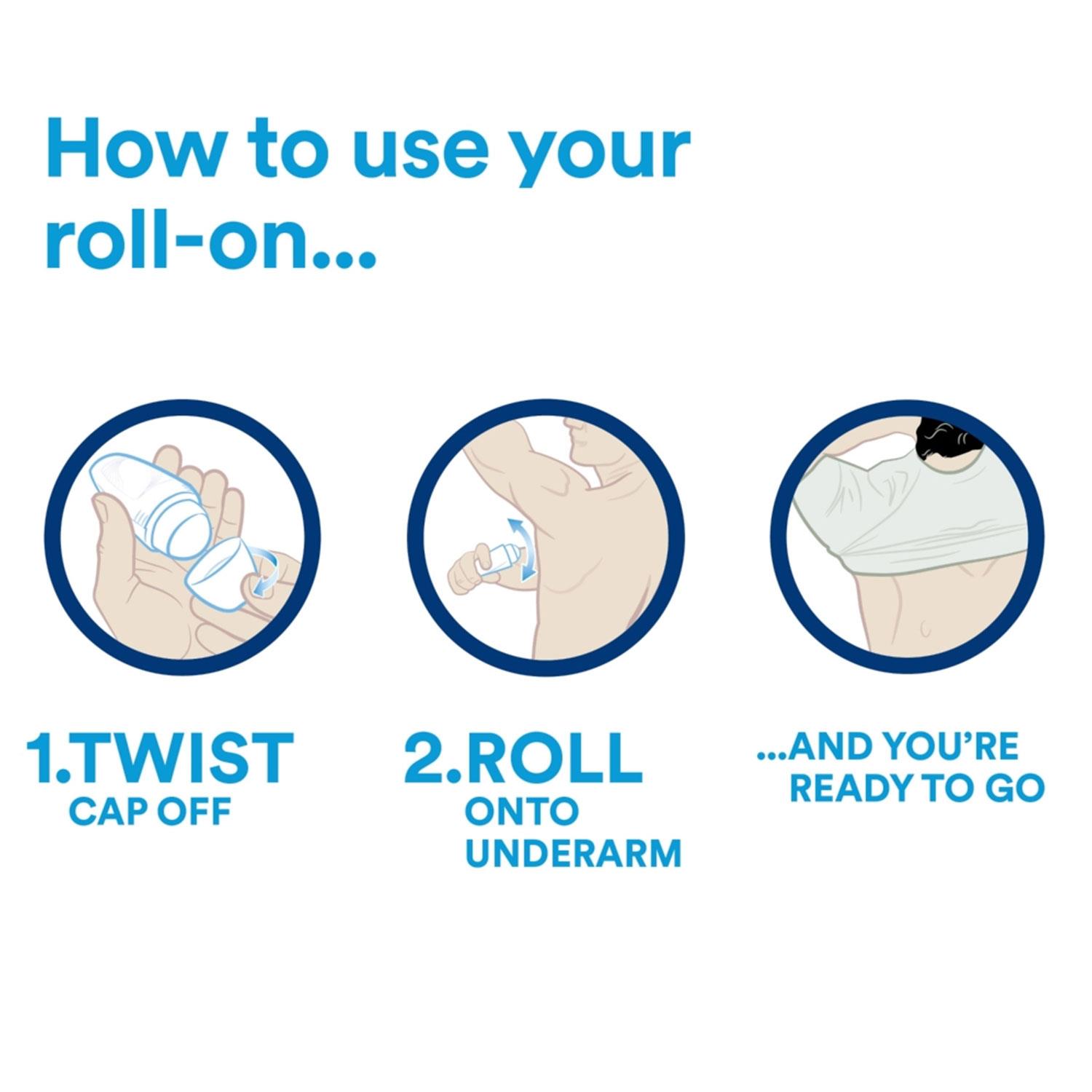 Vaseline Roll on & Anti-Perspirant for Fresh, Dry & Sensitive Skin, Pack 3 or 6 - Picture 63 of 78