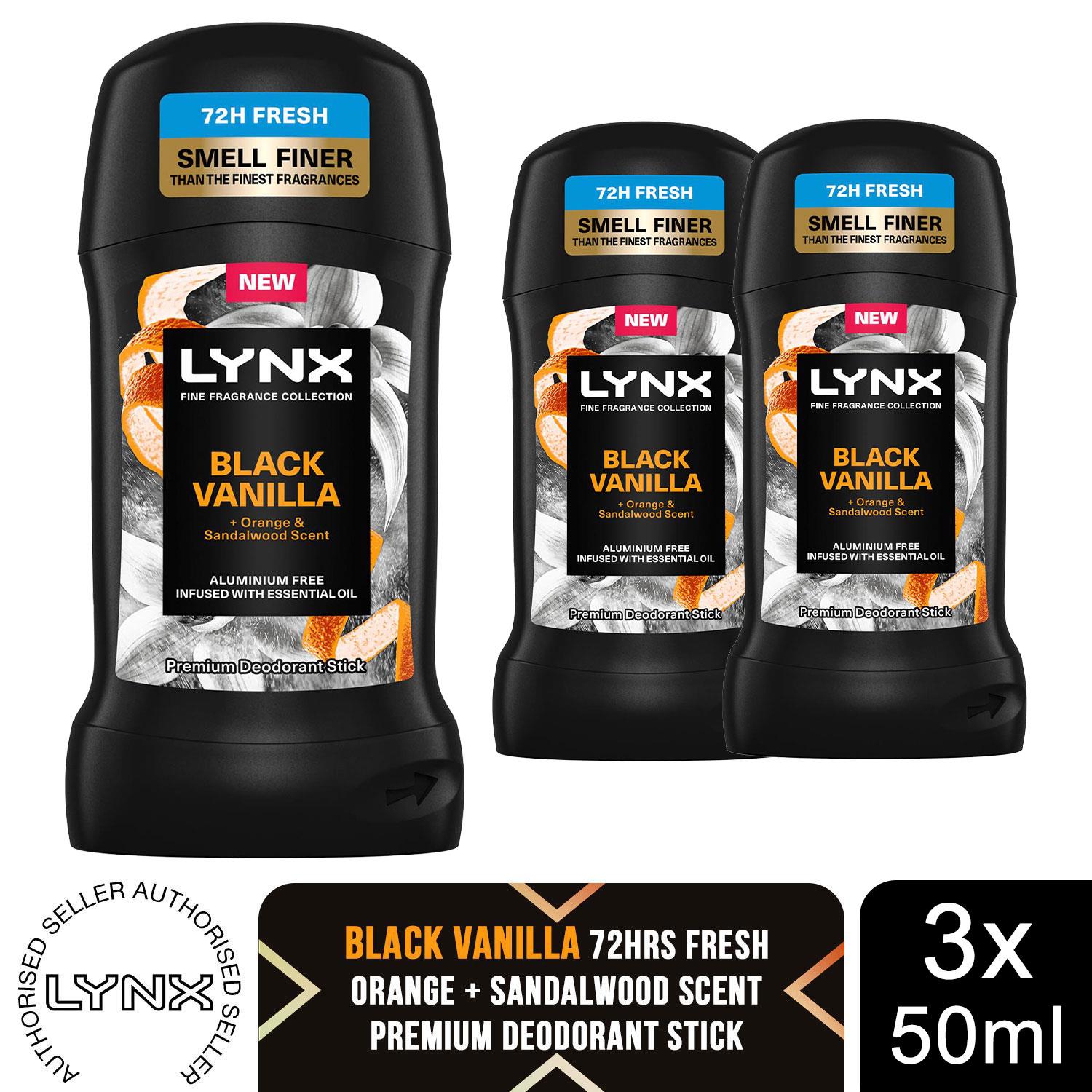 Lynx Deodorant Stick with 48Hrs or 72Hrs of Freshness 50ml, 3 Pack - Picture 20 of 47