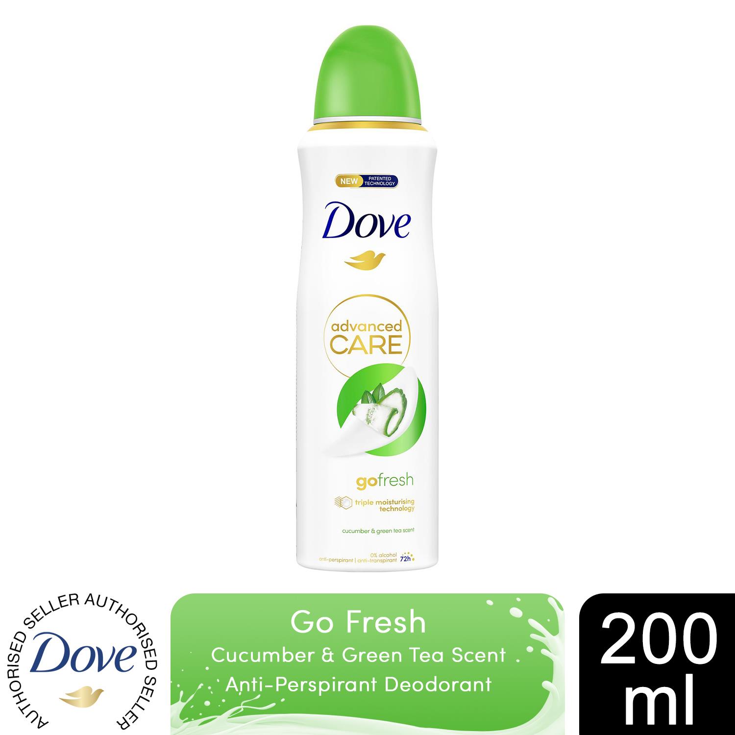 Dove Advanced Care Antiperspirant 72H Protection Deodorant Spray for Women,200ml - Picture 29 of 370