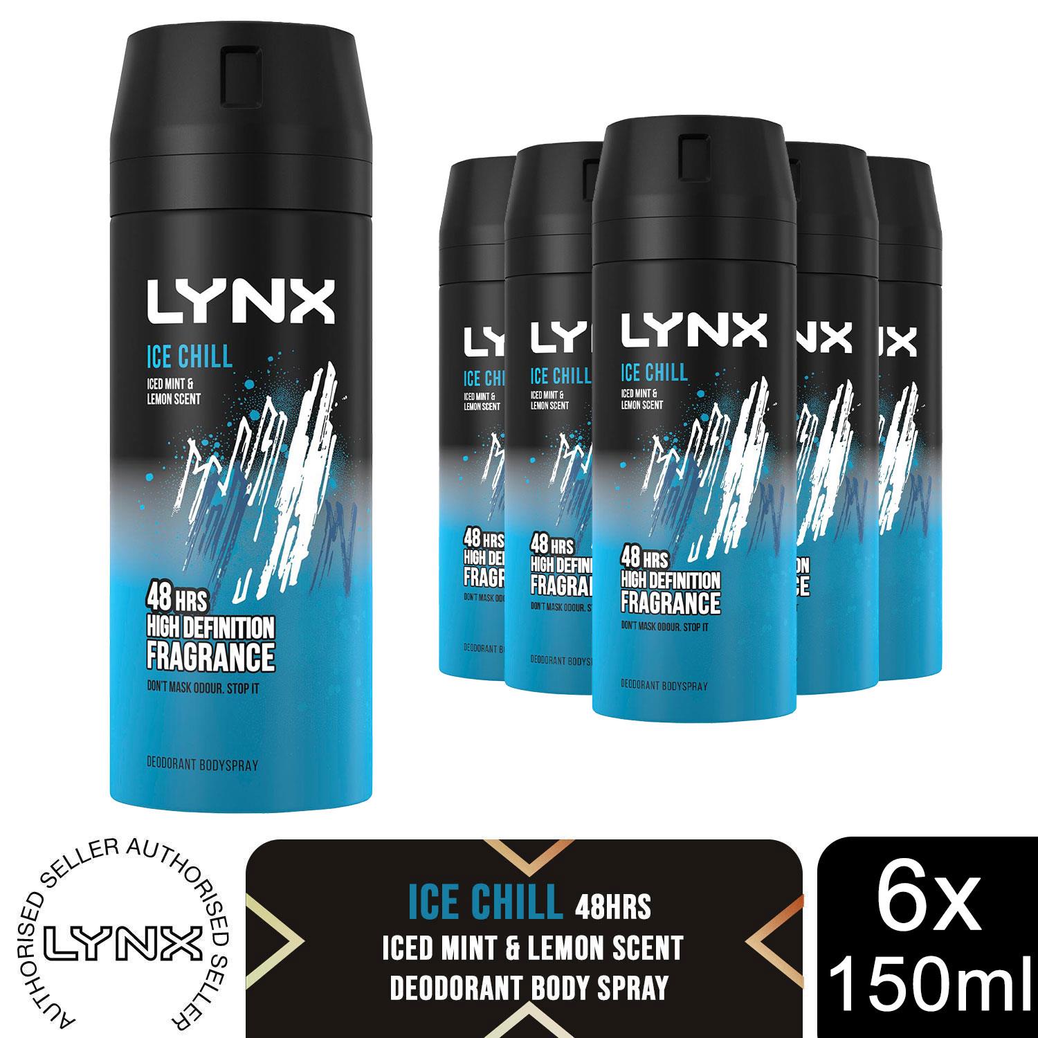Lynx 48-Hour Odour Protection Body Spray Deodorant, 3 or 6 Pack, 150ml - Picture 160 of 185