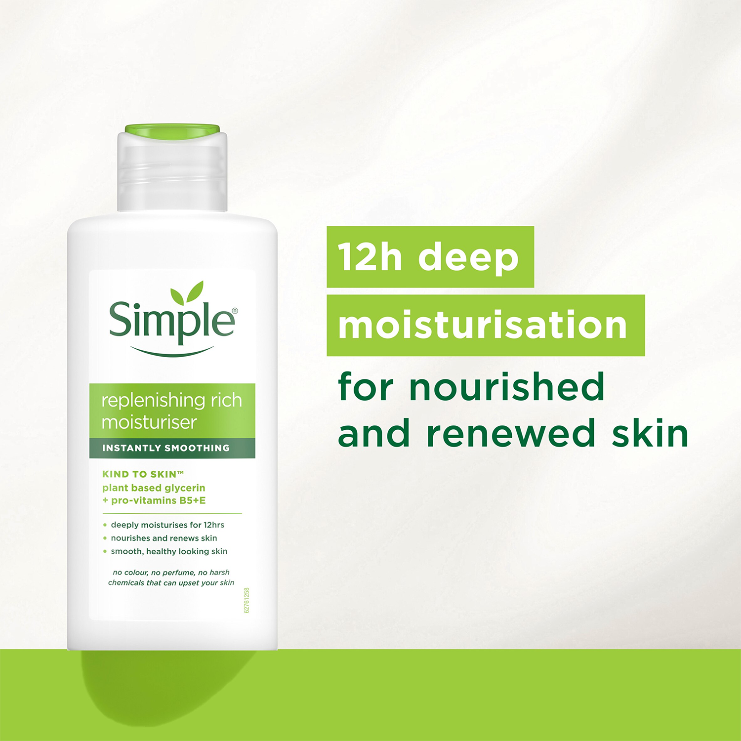 3xor6x 125ml Simple KindtoSkin 12H Moisturisation Replenishing Rich Moisturiser - Picture 13 of 30