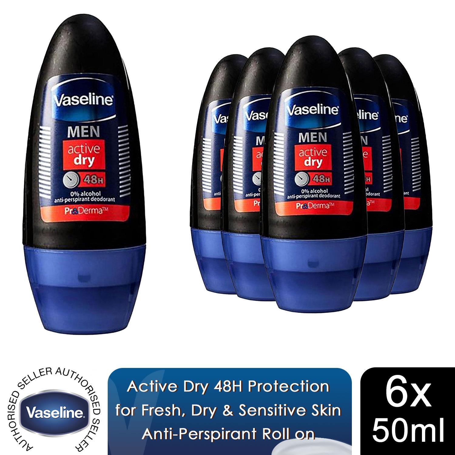 Vaseline Roll on & Anti-Perspirant for Fresh, Dry & Sensitive Skin, Pack 3 or 6 - Picture 44 of 78
