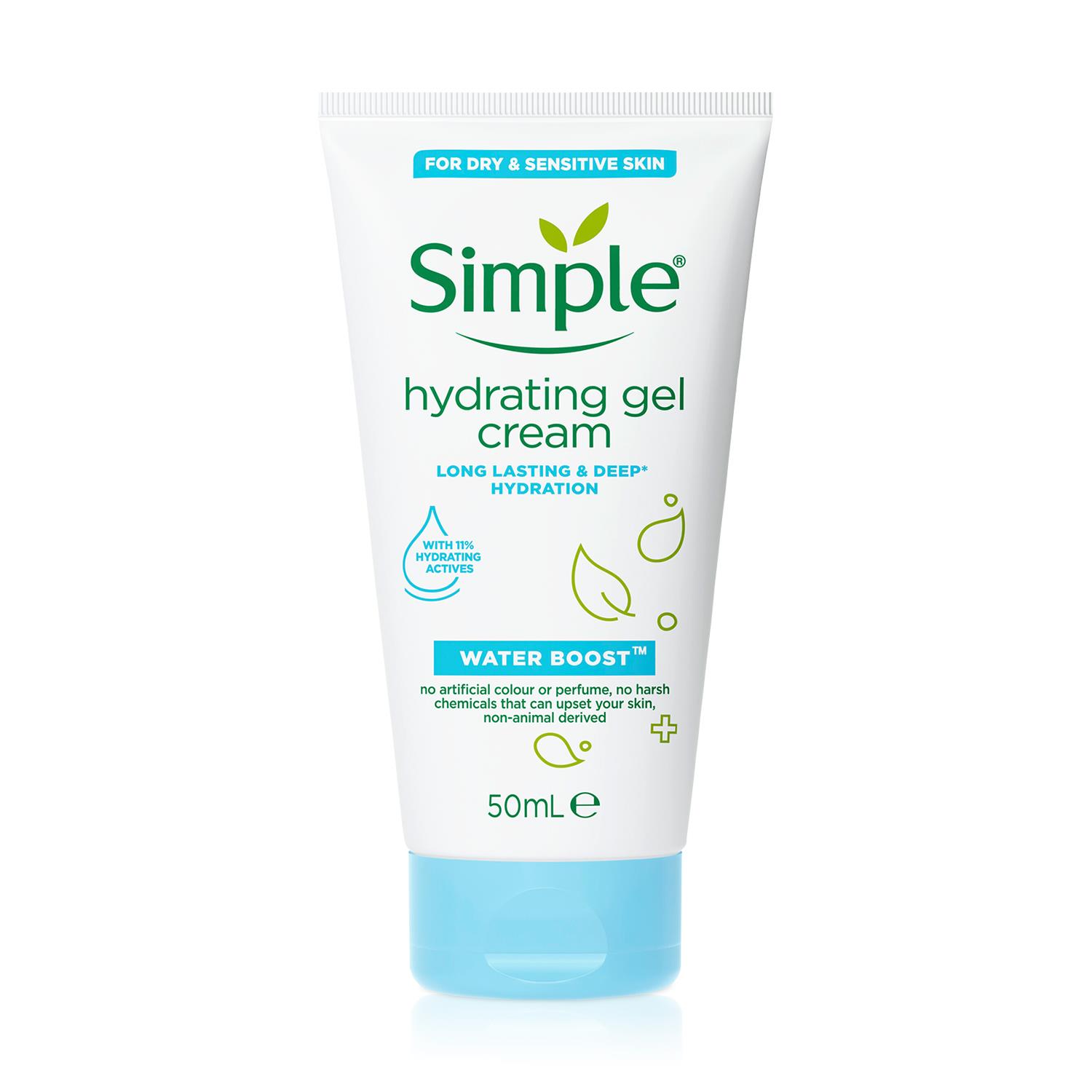 Simple Water Boost Hydrating Moisturisers, Cleanser & Face Mask For Dry Skin - Picture 60 of 89