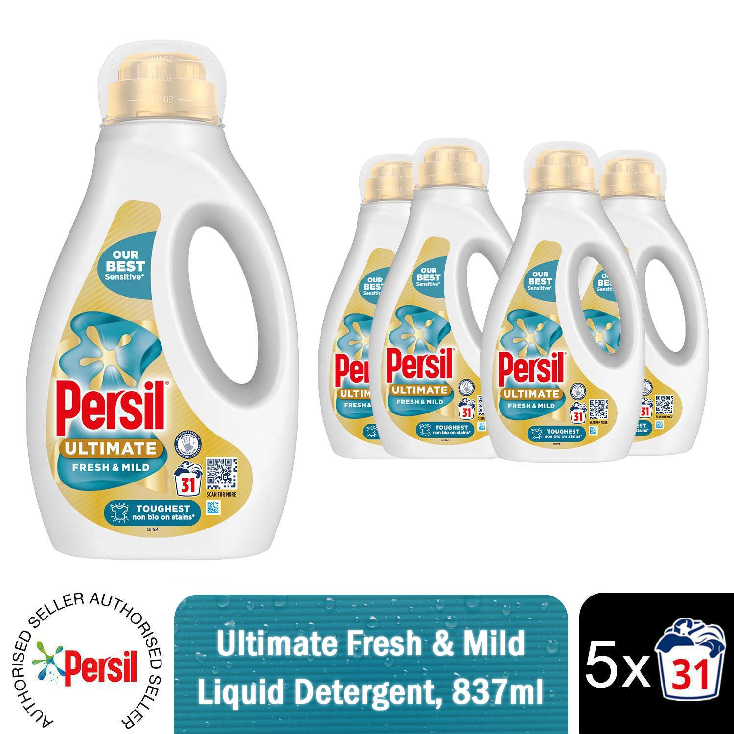 Persil Ultimate Liquid Detergent Stain Removal 31W 837ml, Select Type & Pack - Picture 108 of 155