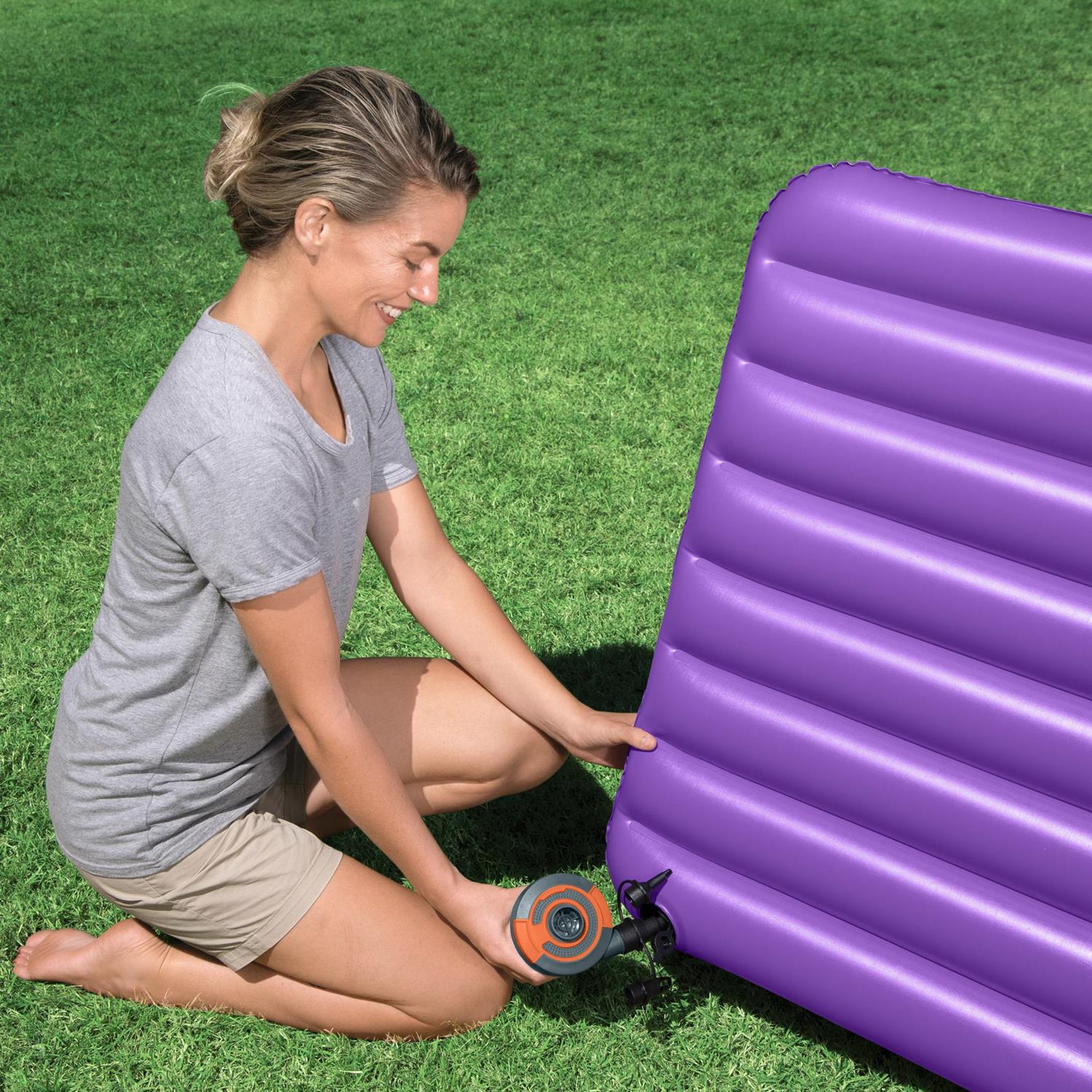 Bestway Range of Air Pumps Inflate Deflate Paddling Pools Airbed