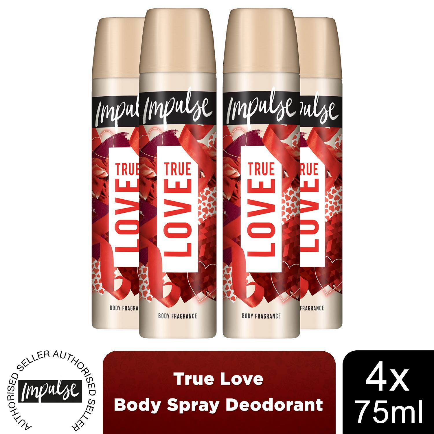 Impulse Body Spray Deodorant with Blend of Natural Scents 75ml, Multi-Packs - Picture 25 of 177