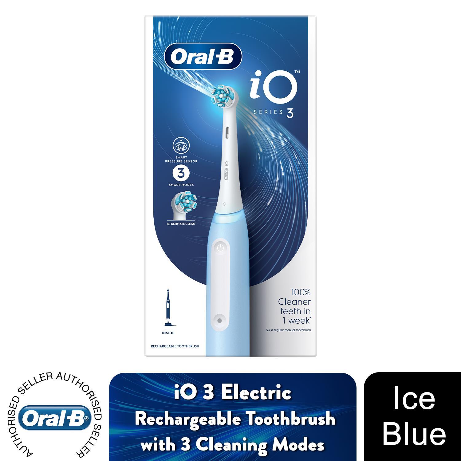 Oral-B iO3 Elektrische Wiederaufladbare Zahnbürste mit 3 Reinigungsmodi - Bild 19 von 36