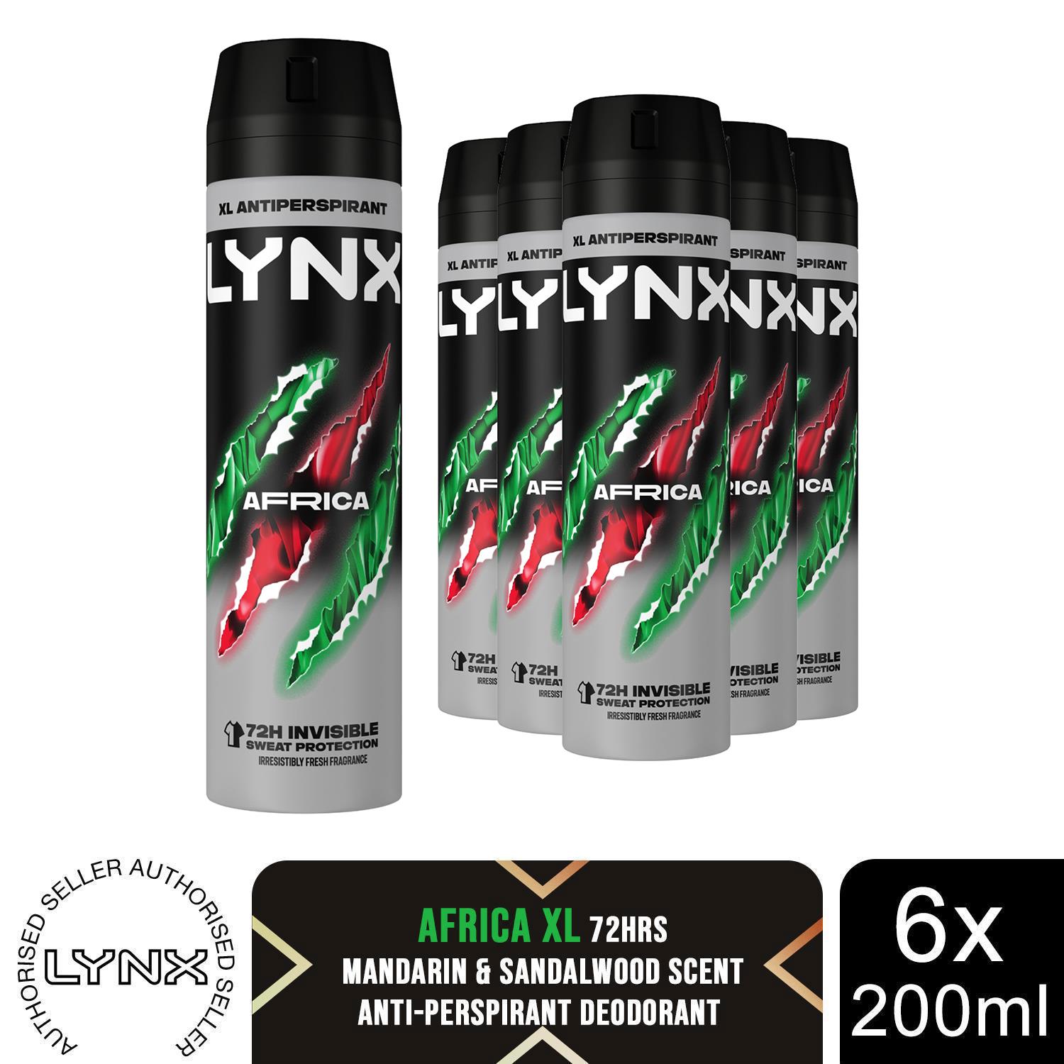 Lynx XL Anti-Transpirant 72 Stunden Schweißschutz Deodorant 200ml, 6er Pack - Bild 12 von 59