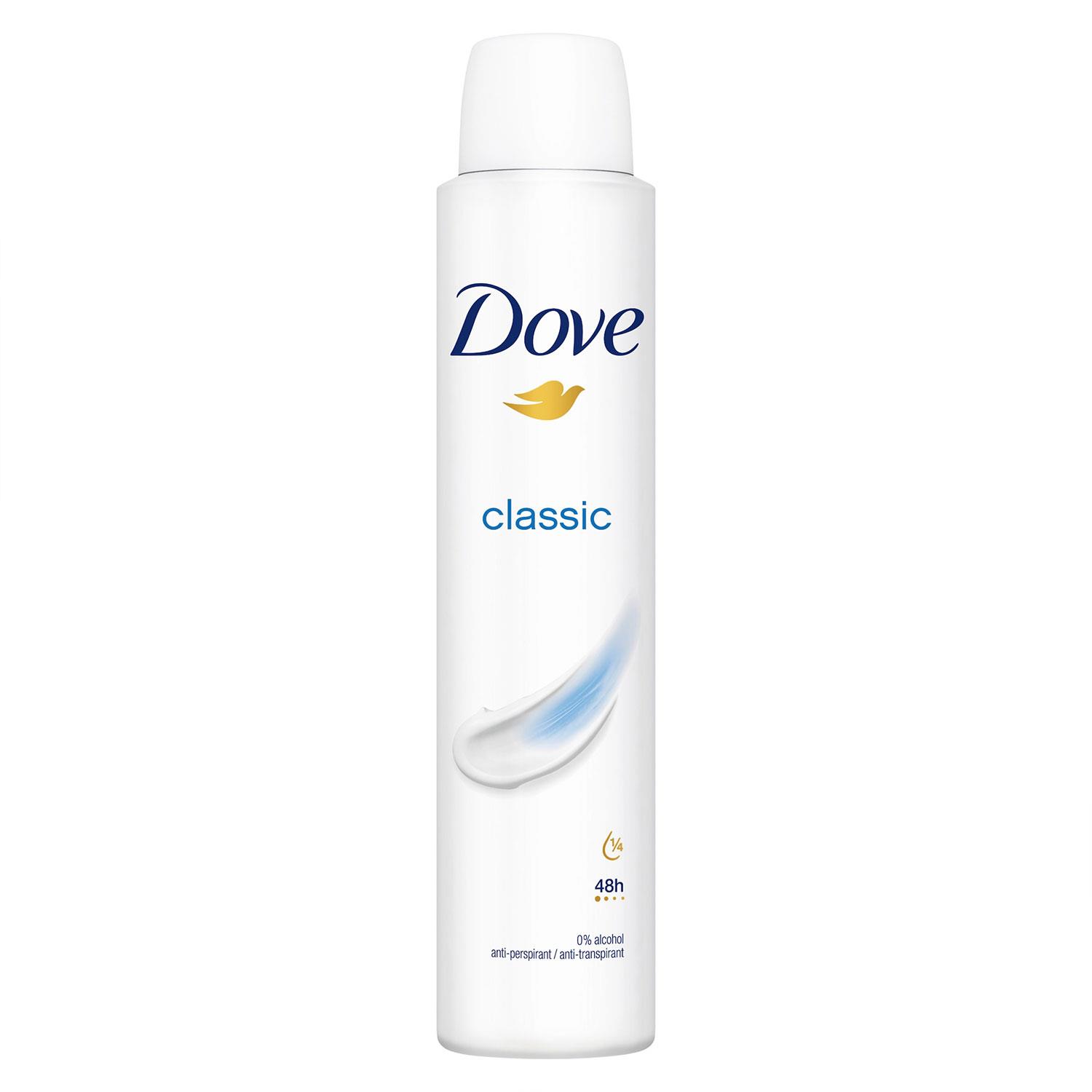 Dove Anti-Perspirant with 48H Sweat Protection Deodorant Spray 200ml, 6 Pack - Picture 21 of 56