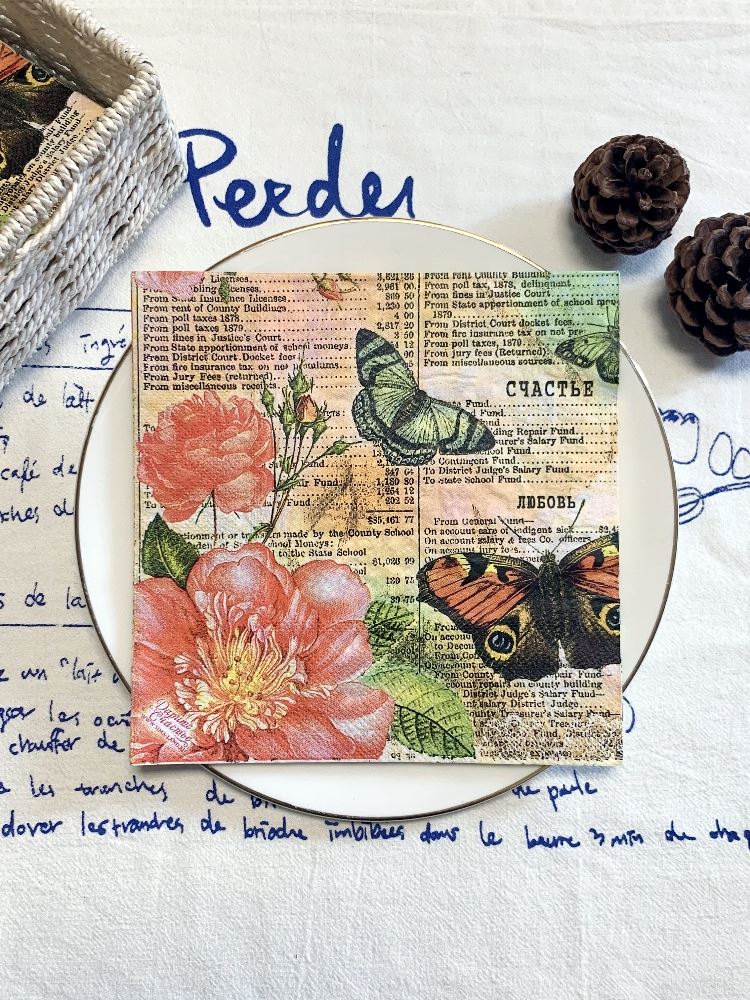 Elegantes Servilletas Mariposa - Ecológicas Paquete de 20 para Cualquier Ocasión - Imagen 11 de 34