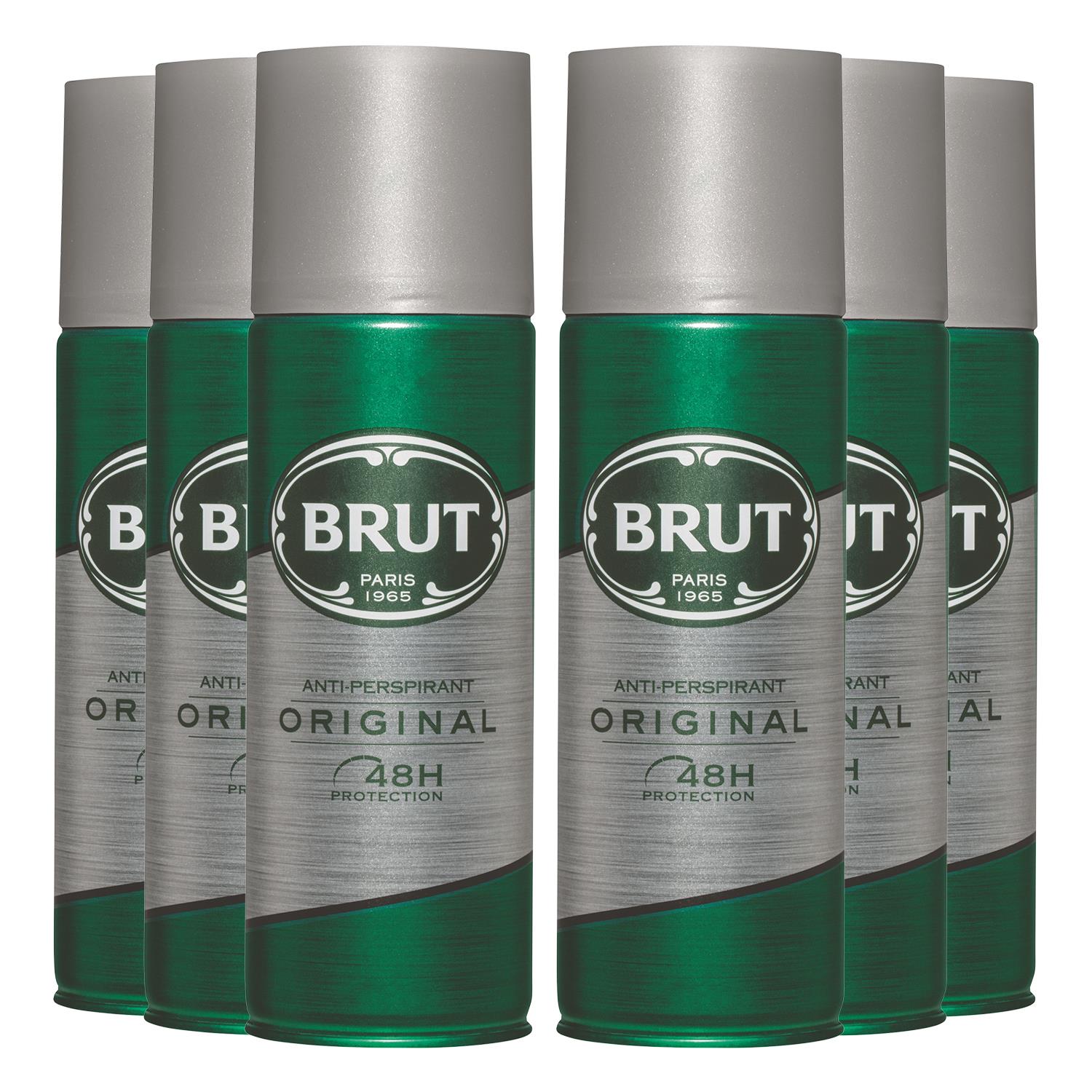 Brut Original Men's Anti-Perspirant Deodorant with Distinctive Fragrance, 200ml - Picture 23 of 33