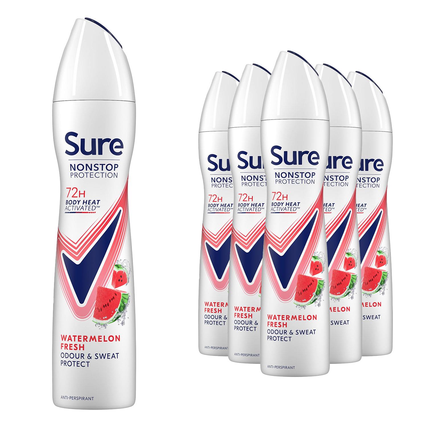 Sure Women Anti-perspirant 72H Nonstop Protection Deodorant, 250ml 6 Pack - Picture 86 of 90